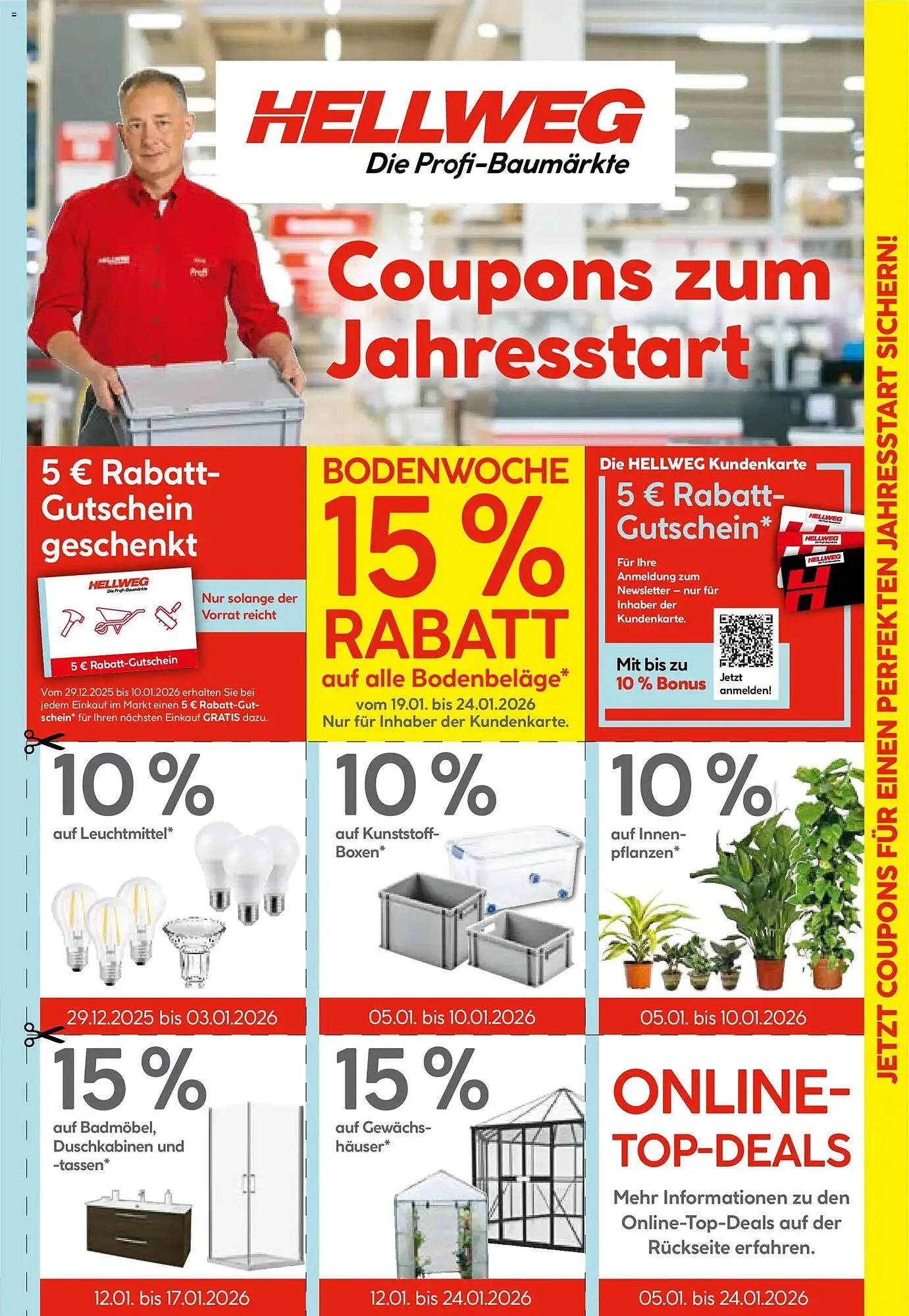 Hellweg Prospekt von 29. Dezember bis 3. Januar 2026 - Prospekt seite 2