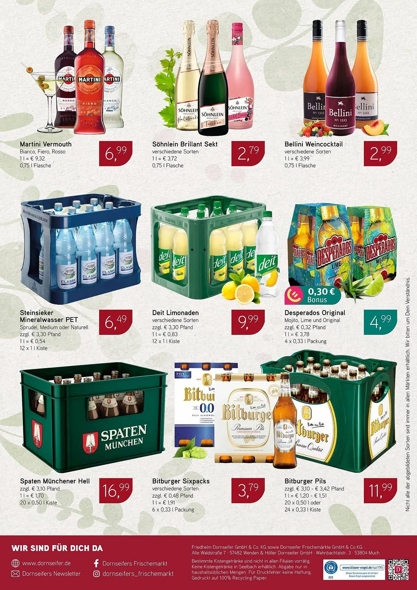 Dornseifer Prospekt von 16. März bis 21. März 2026 - Prospekt seite 16