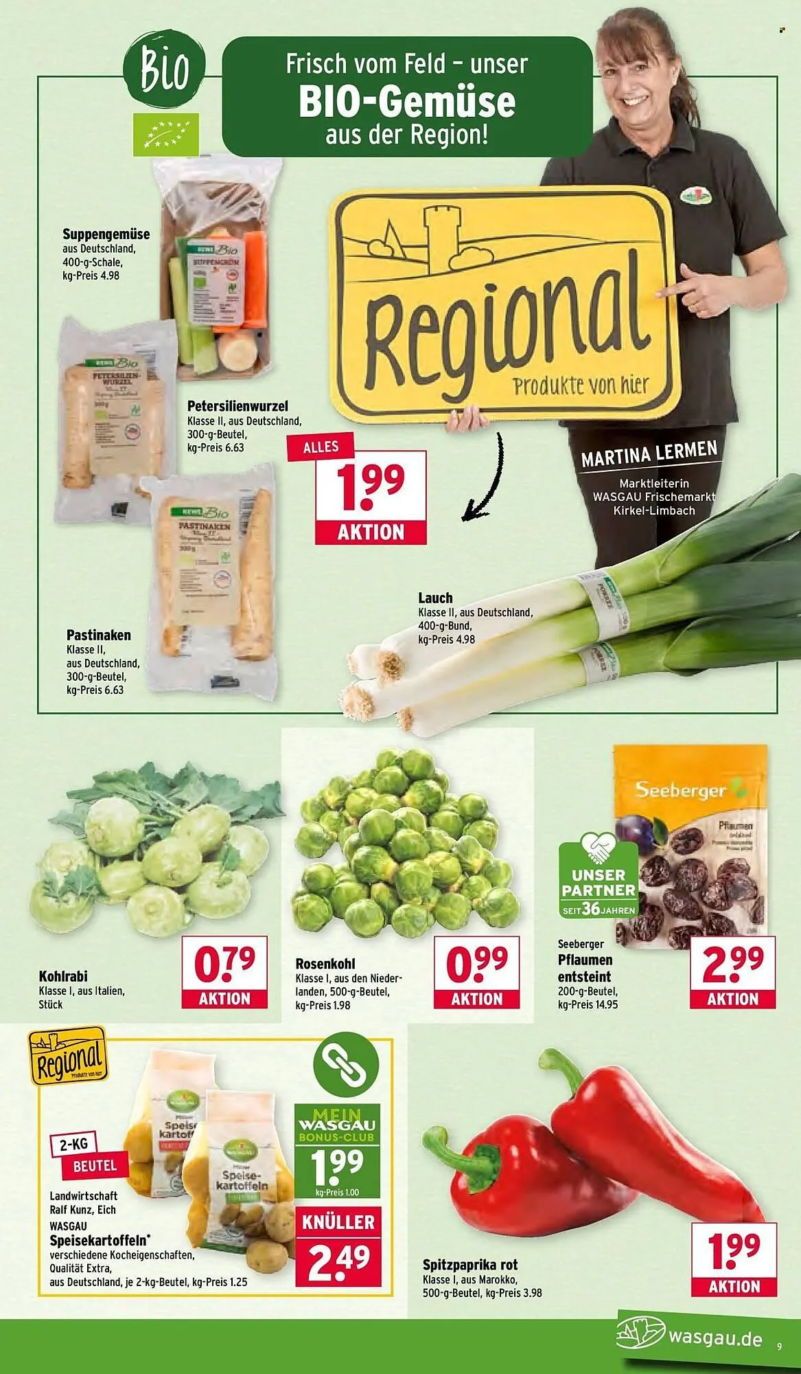 Wasgau Prospekt von 26. Januar bis 31. Januar 2026 - Prospekt seite 9