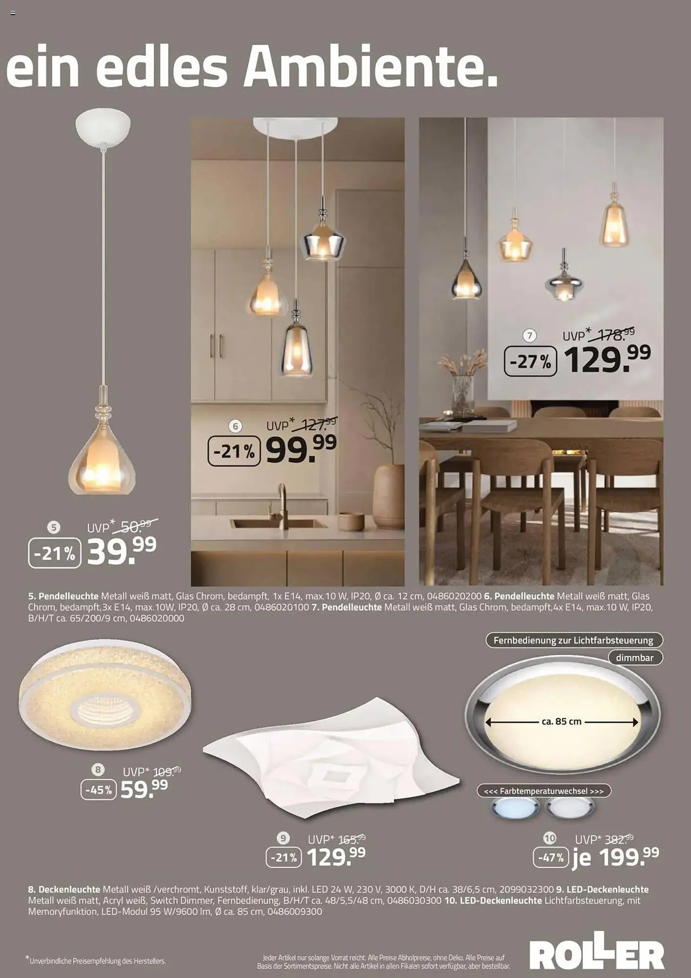 ROLLER Prospekt von 28. September bis 31. Januar 2026 - Prospekt seite 3