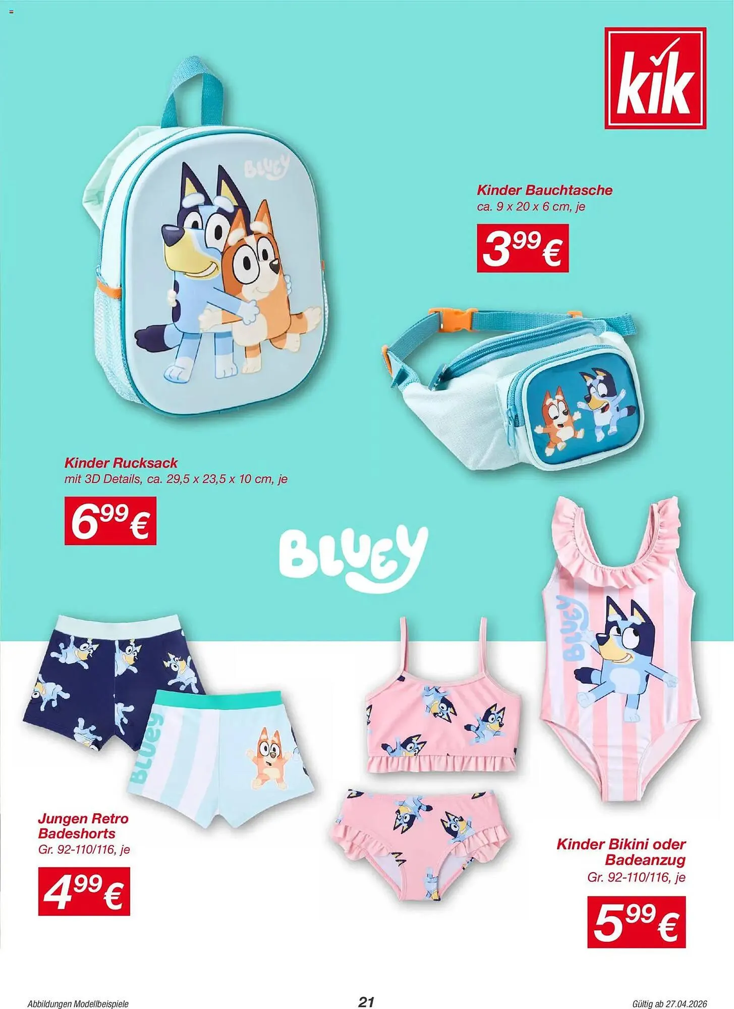 KiK Prospekt von 27. April bis 10. Mai 2026 - Prospekt seite 21