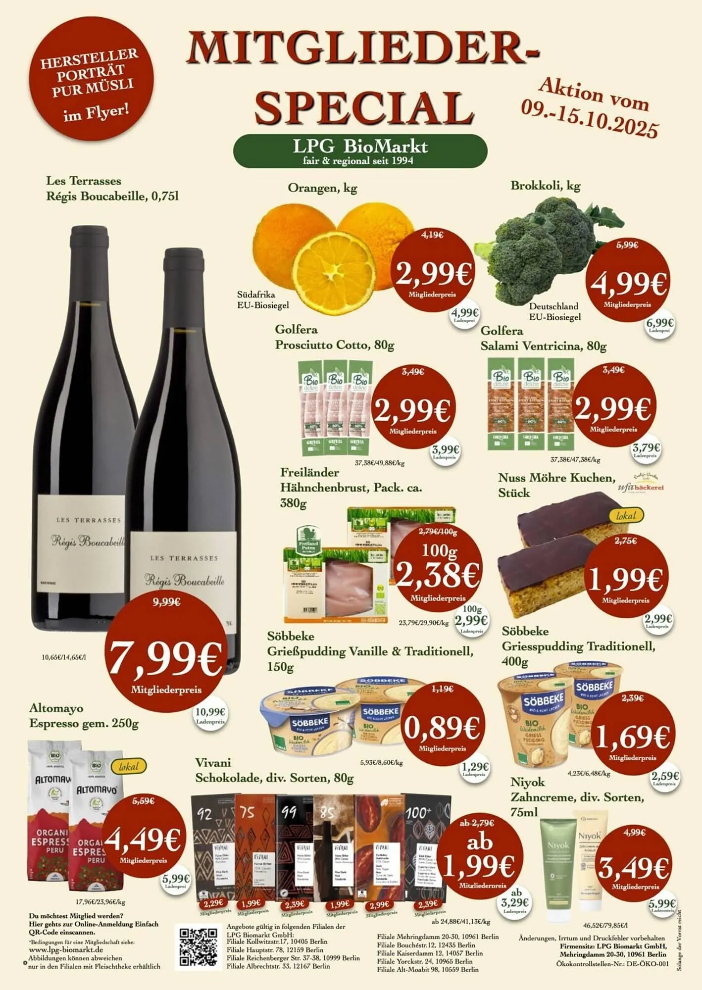 LPG Biomarkt Prospekt - 1