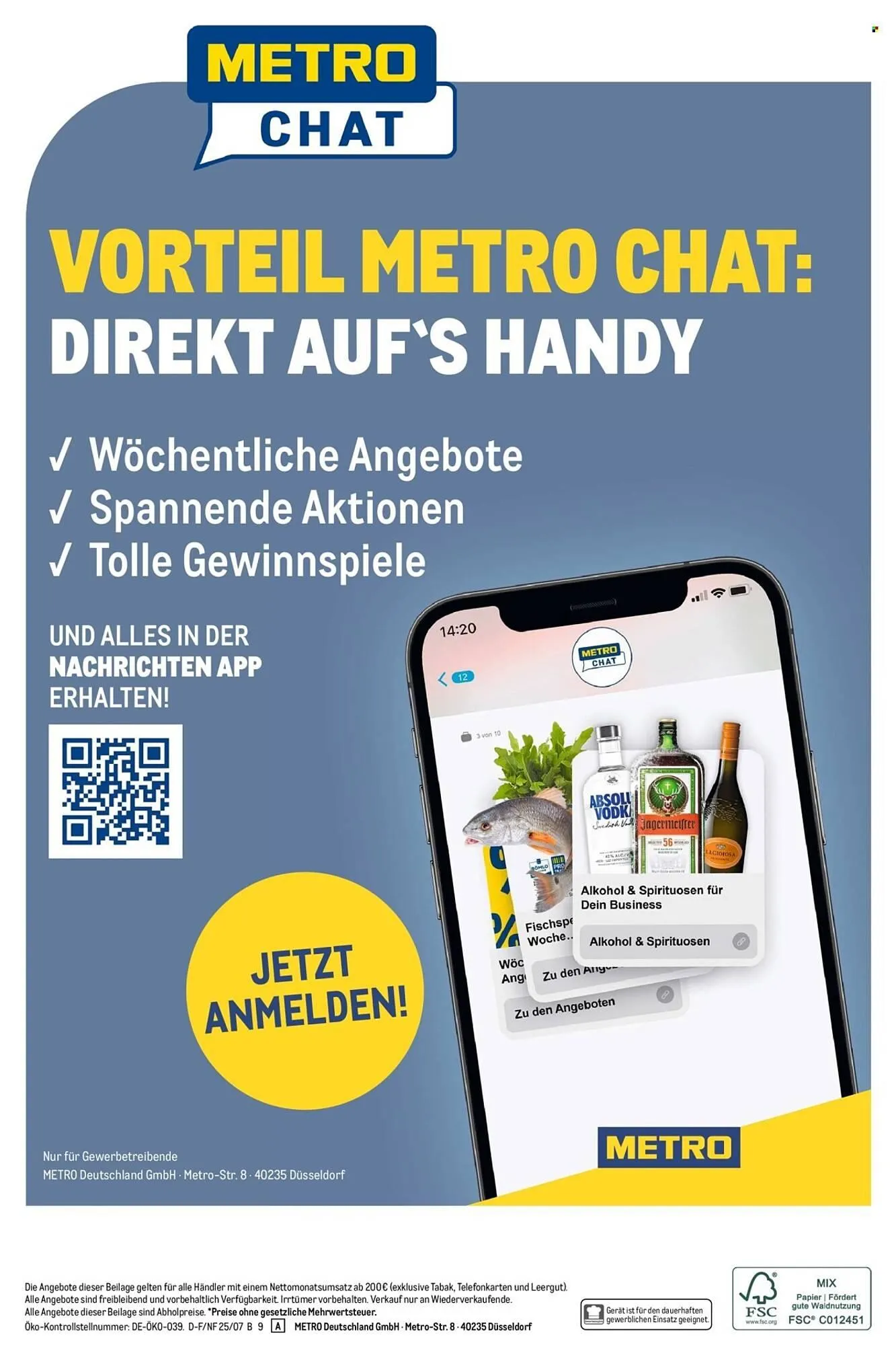 METRO Prospekt von 1. August bis 31. August 2025 - Prospekt seite 20