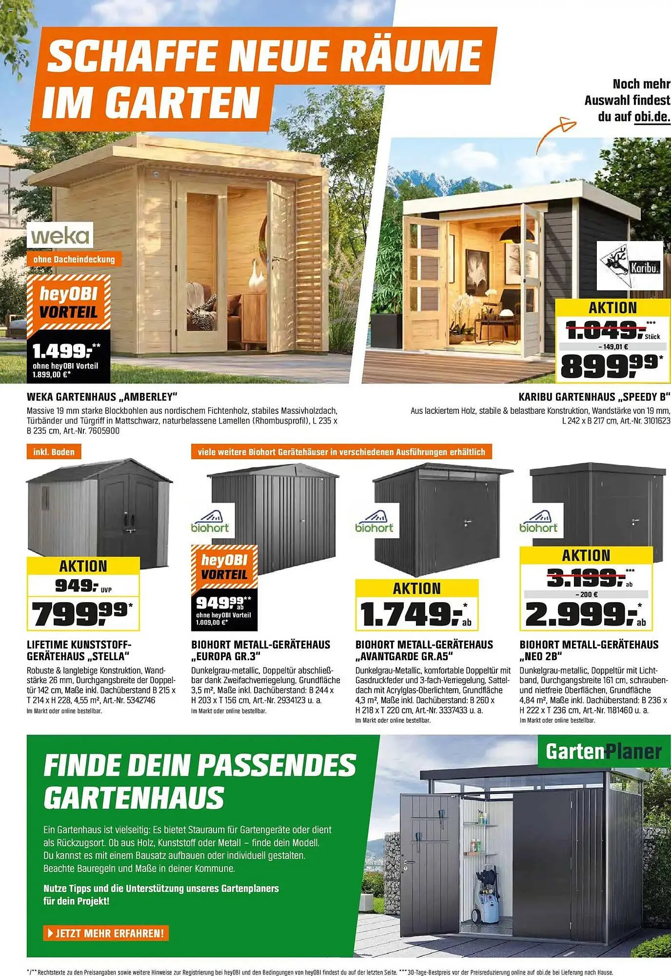 OBI Prospekt von 1. Mai bis 31. Mai 2026 - Prospekt seite 12