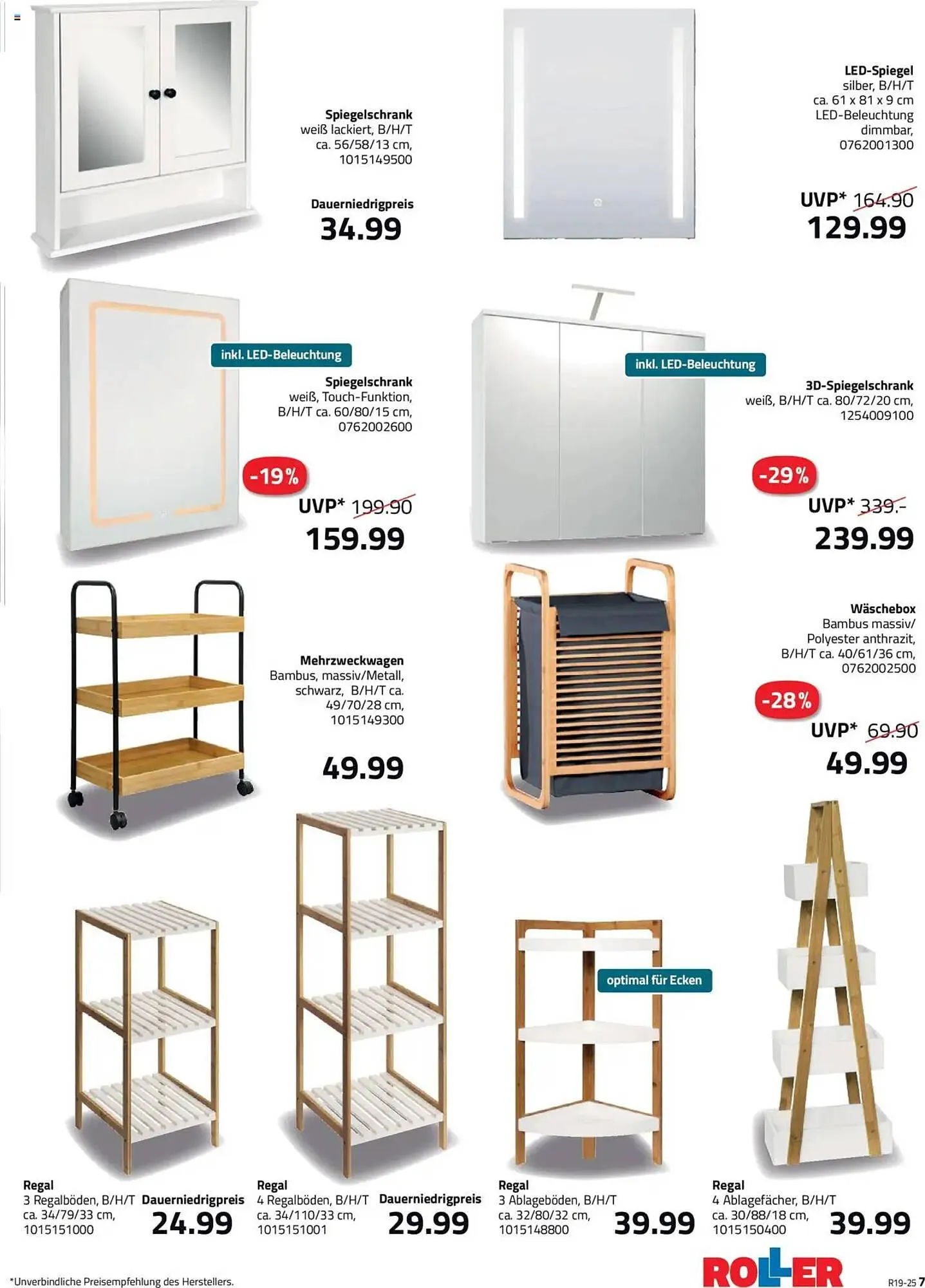 ROLLER Prospekt von 1. Juni bis 28. Juni 2025 - Prospekt seite 7