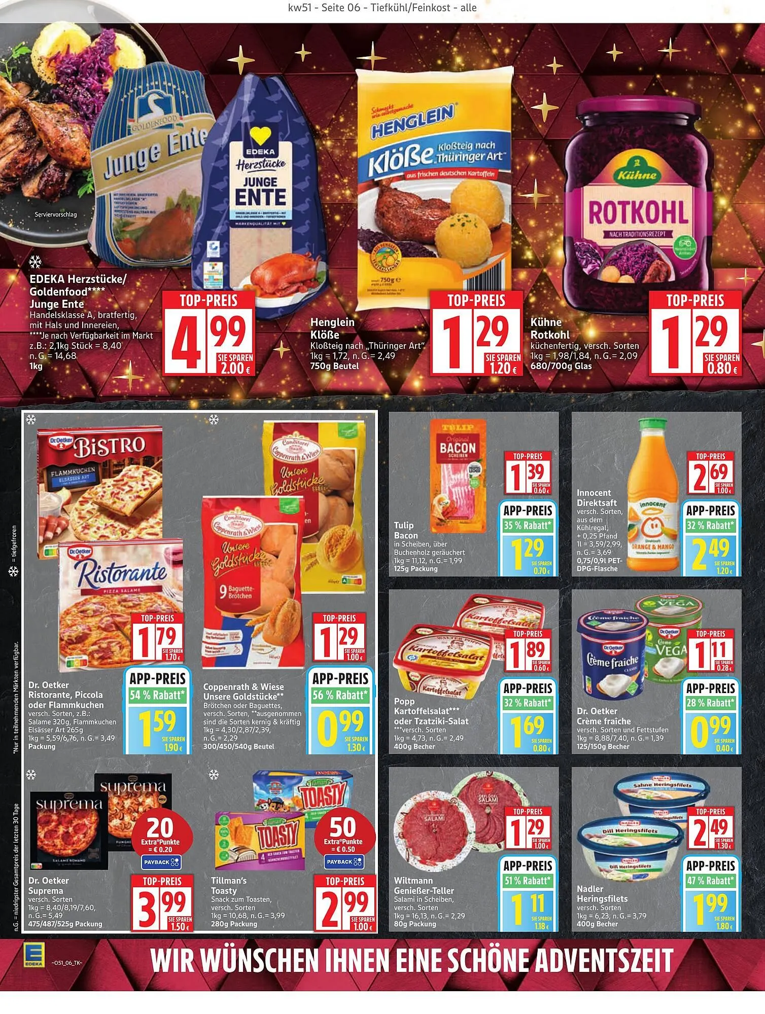 Edeka Prospekt von 15. Dezember bis 20. Dezember 2025 - Prospekt seite 6