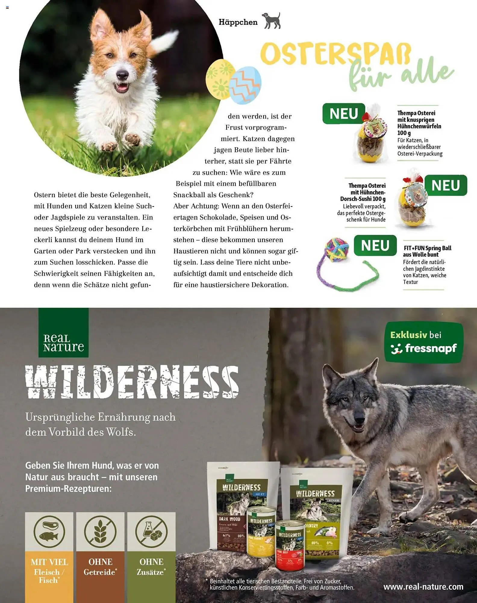 Fressnapf Magazin von 2. März bis 30. April 2026 - Prospekt seite 9