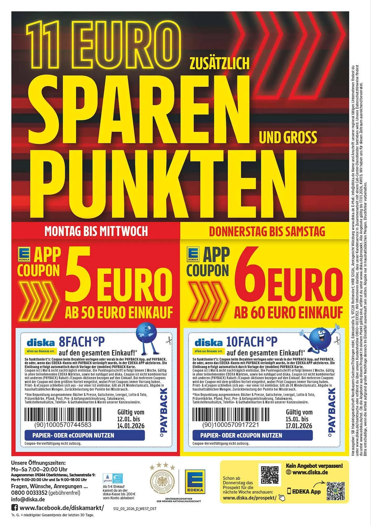 Diska Prospekt von 12. Januar bis 17. Januar 2026 - Prospekt seite 12