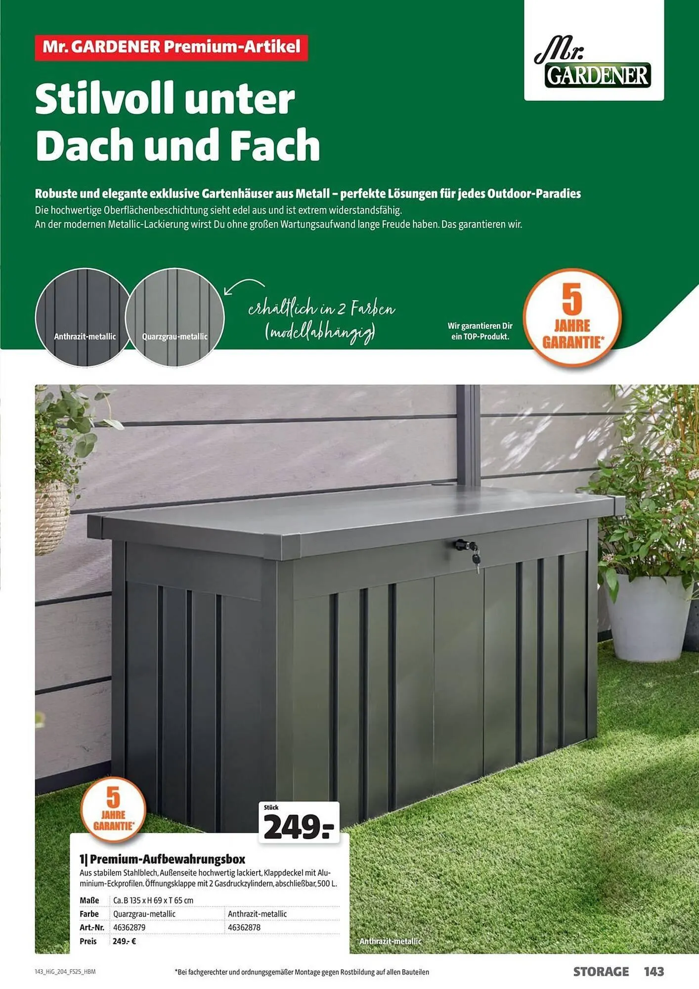 Hagebau Prospekt von 19. September bis 31. Dezember 2025 - Prospekt seite 143