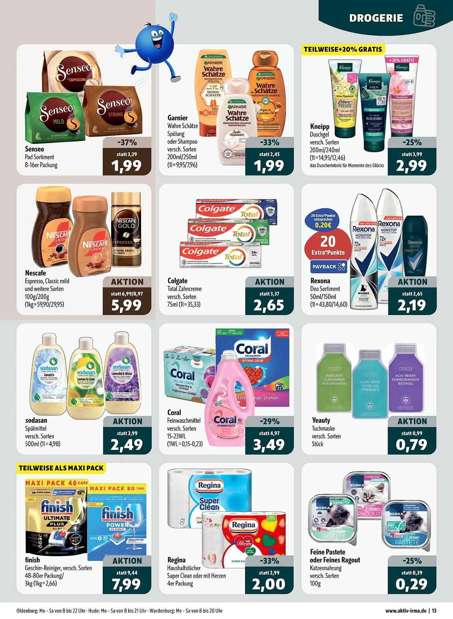 Aktiv Irma Prospekt von 5. Mai bis 10. Mai 2025 - Prospekt seite 13