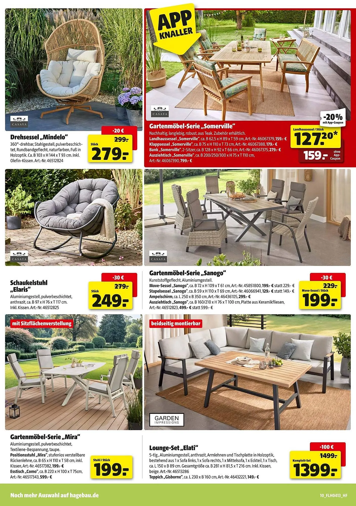 Hagebau Prospekt von 21. März bis 28. März 2026 - Prospekt seite 10