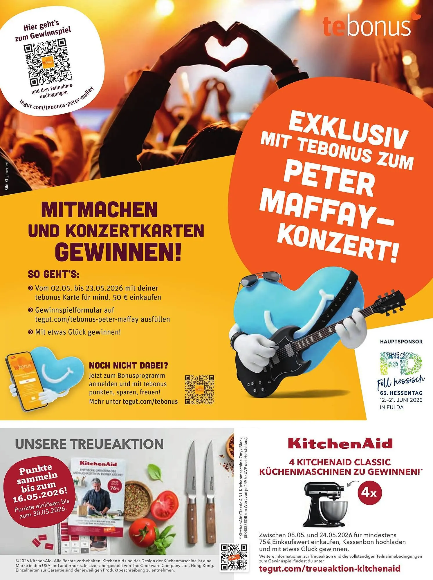 Tegut Prospekt von 15. Mai bis 16. Mai 2026 - Prospekt seite 15