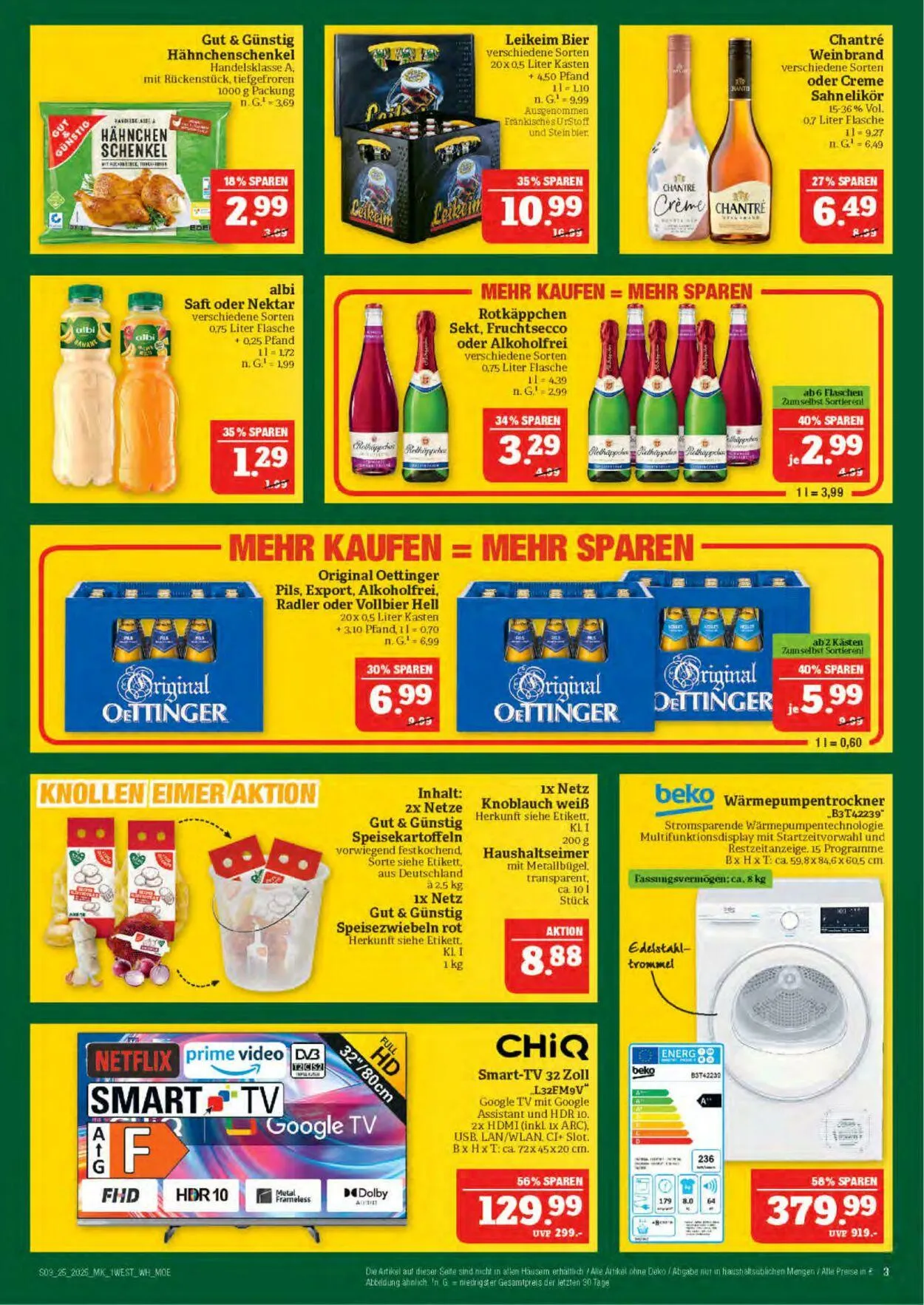 Marktkauf - Nürnberg-Thon Aktueller Prospekt von 16. Juni bis 21. Juni 2025 - Prospekt seite 3