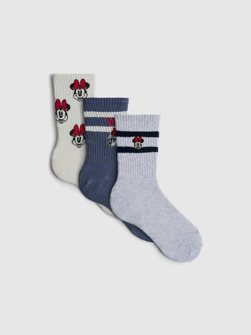 „Disney Minnie Maus“ Crew-Socken aus Baumwollmischung