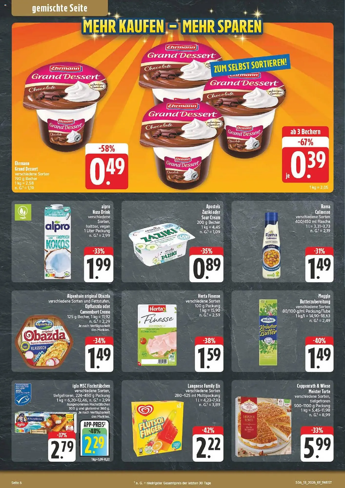 Nah & gut Prospekt von 23. März bis 28. März 2026 - Prospekt seite 6