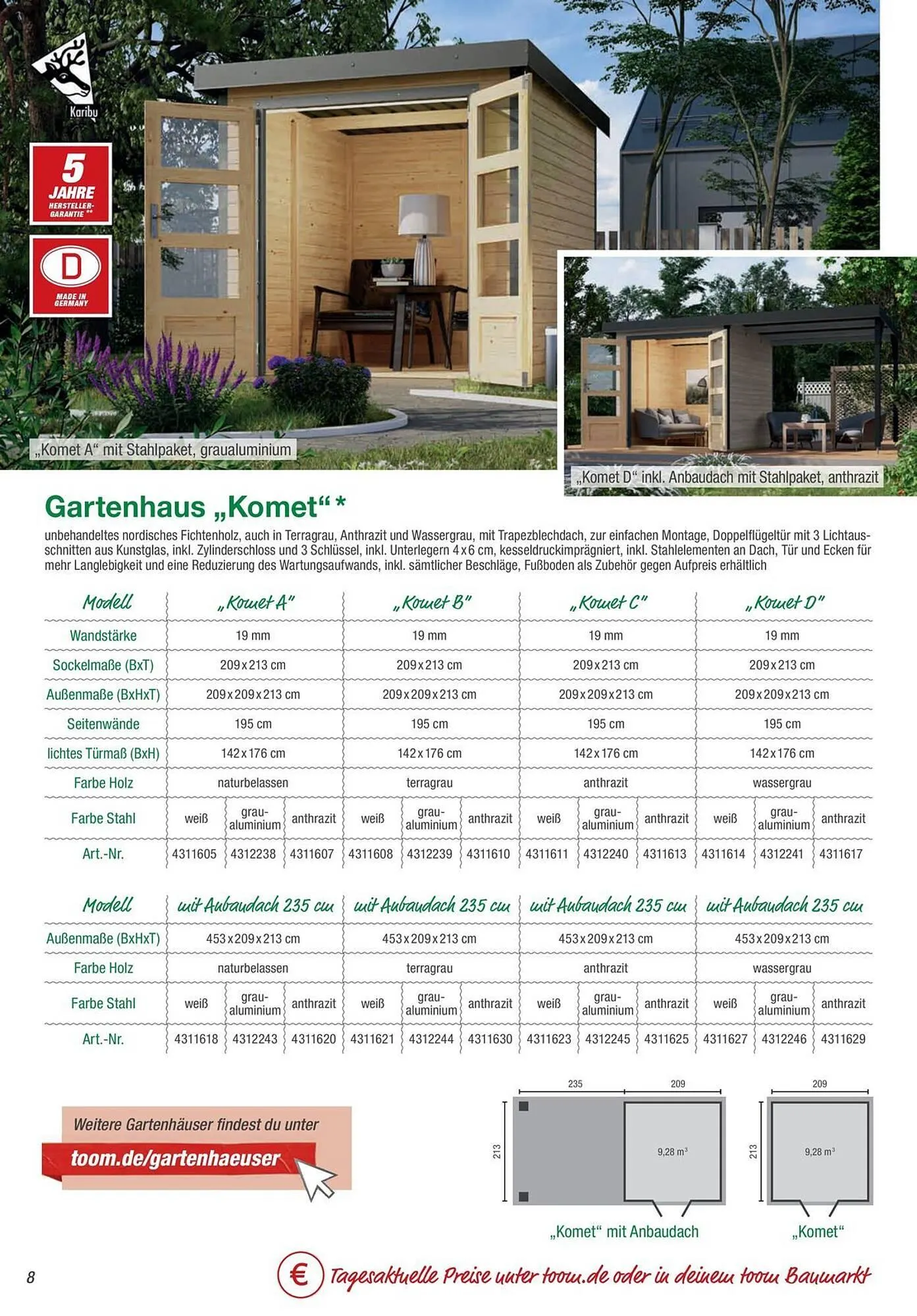 toom Baumarkt Prospekt von 27. Februar bis 31. Dezember 2025 - Prospekt seite 8