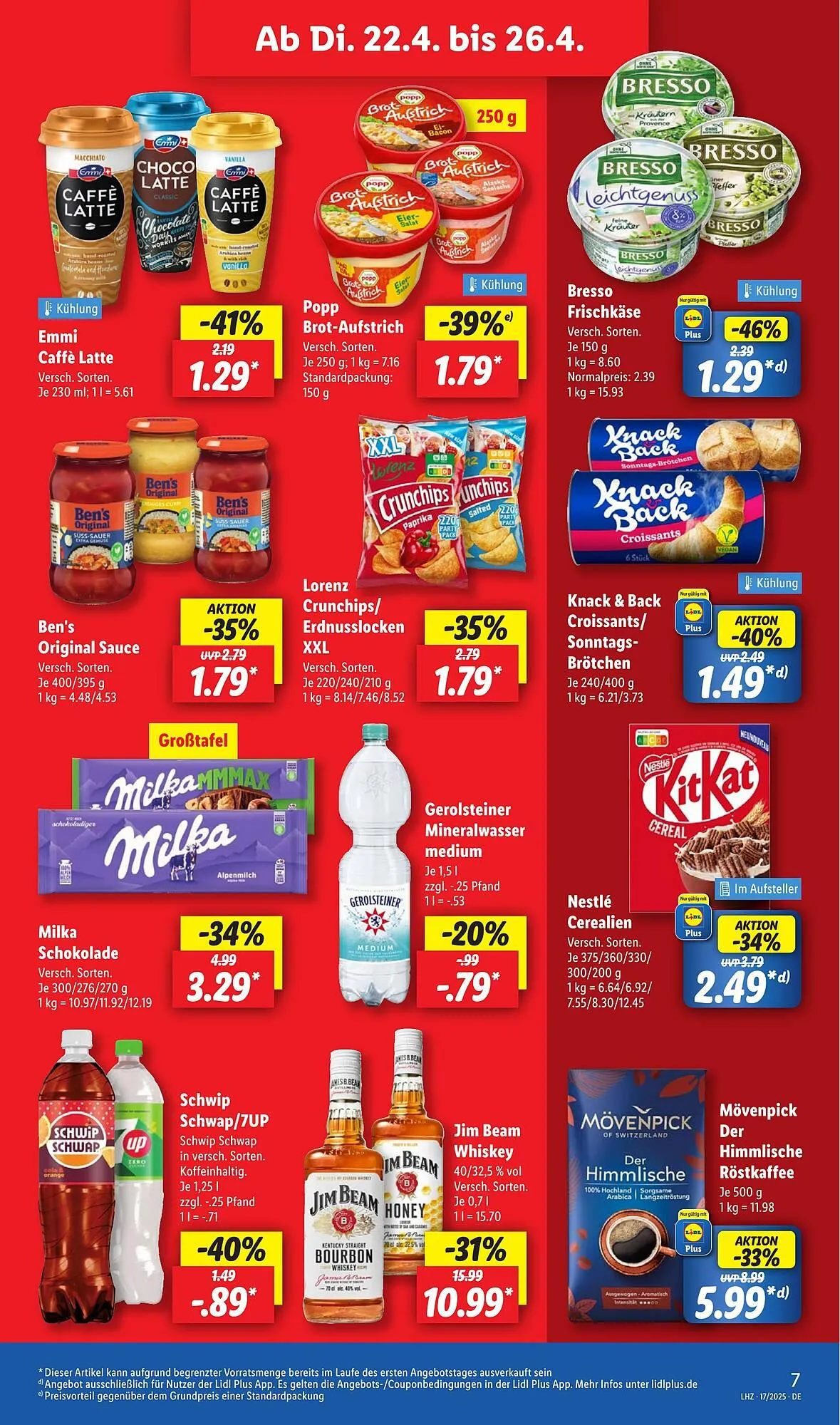 Lidl Prospekt von 22. April bis 26. April 2025 - Prospekt seite 9