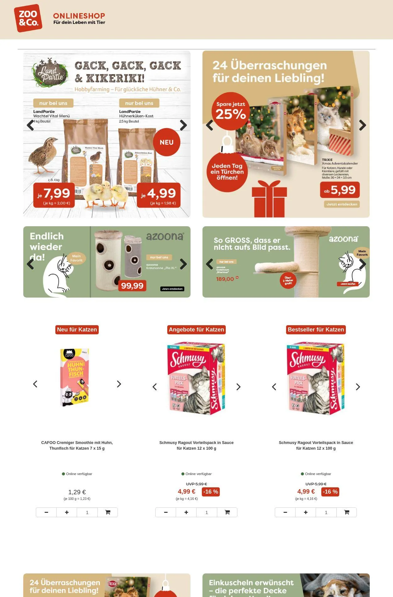 Zoo&Co von 8. Dezember bis 17. Dezember 2025 - Prospekt seite 2