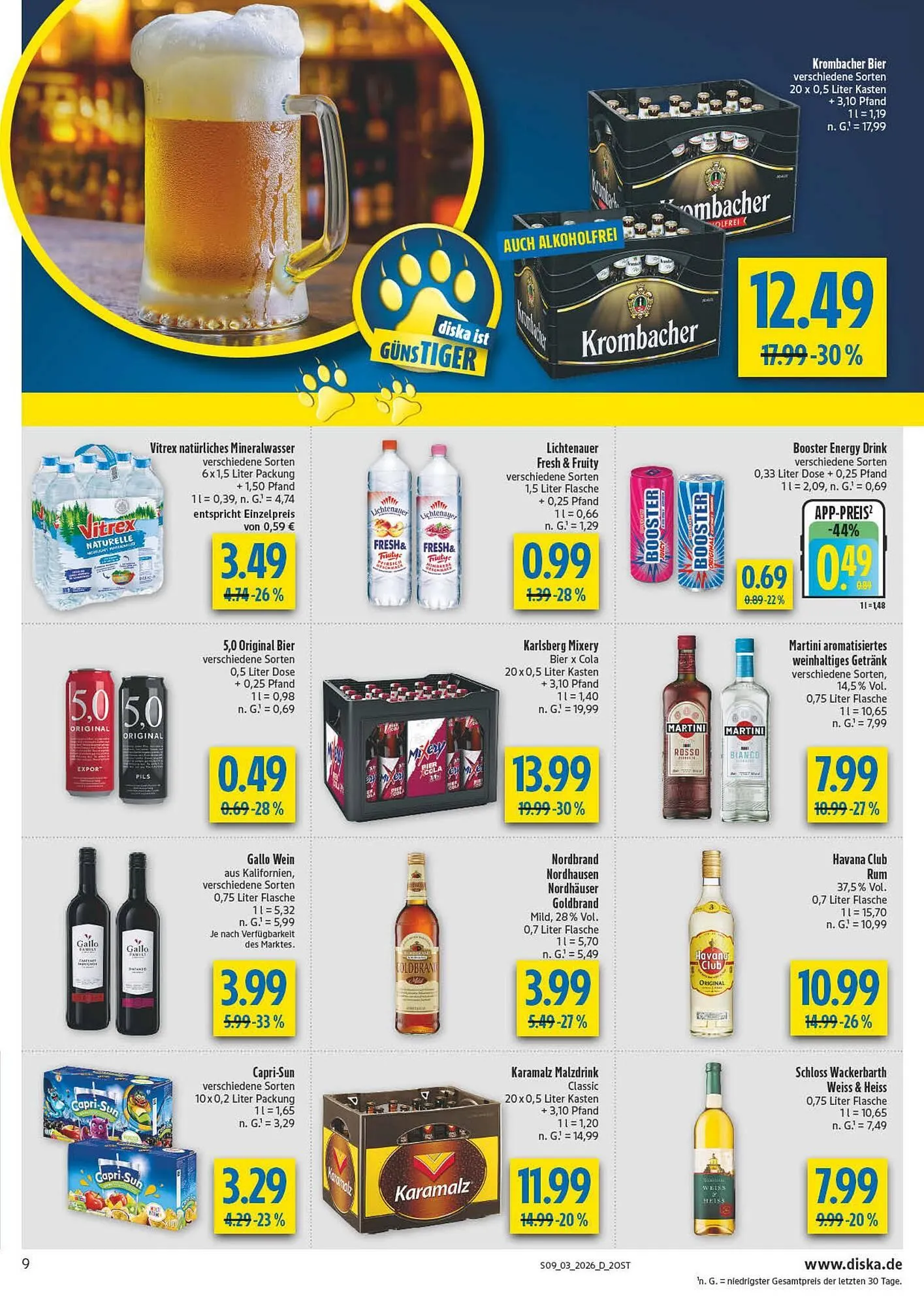 Diska Prospekt von 12. Januar bis 17. Januar 2026 - Prospekt seite 9