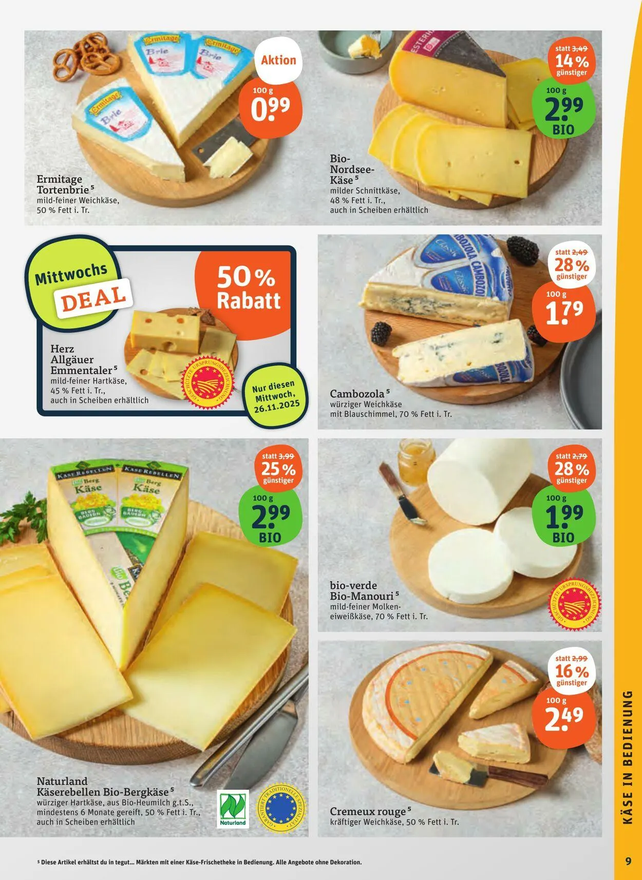 Tegut Aktueller Prospekt von 17. November bis 23. November 2025 - Prospekt seite 11