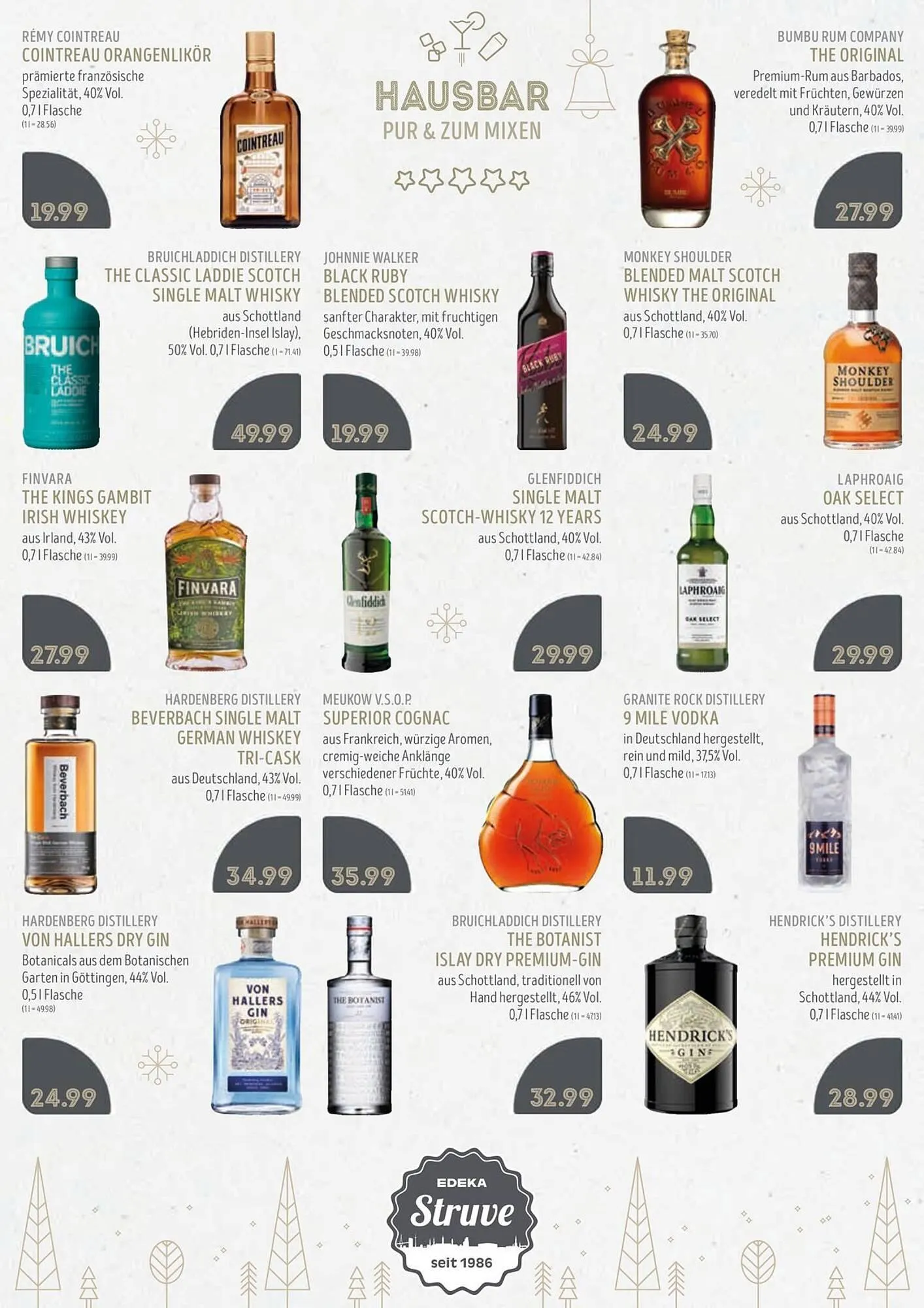Edeka Struve Prospekt von 8. Dezember bis 24. Dezember 2025 - Prospekt seite 22