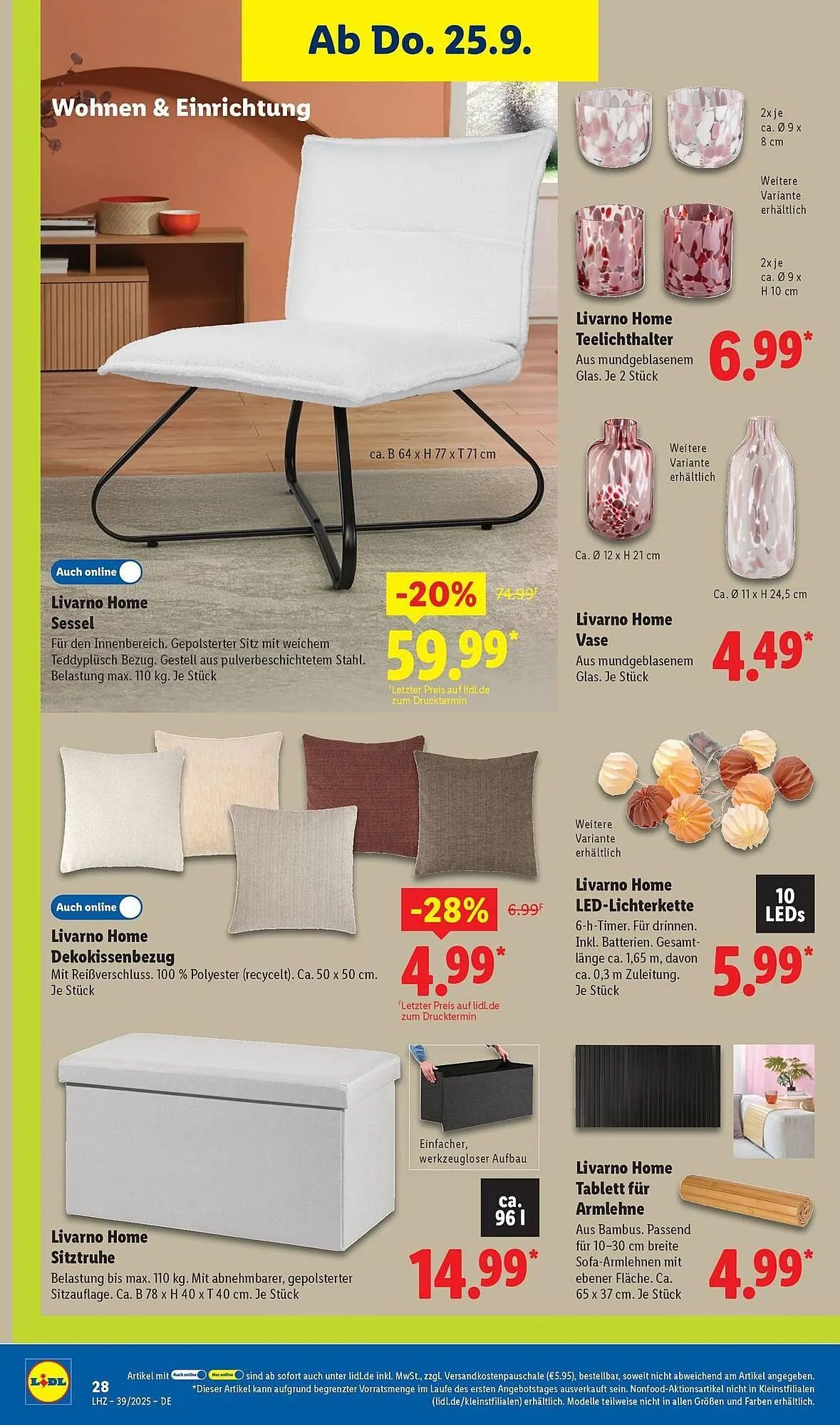 Lidl Prospekt von 22. September bis 27. September 2025 - Prospekt seite 26