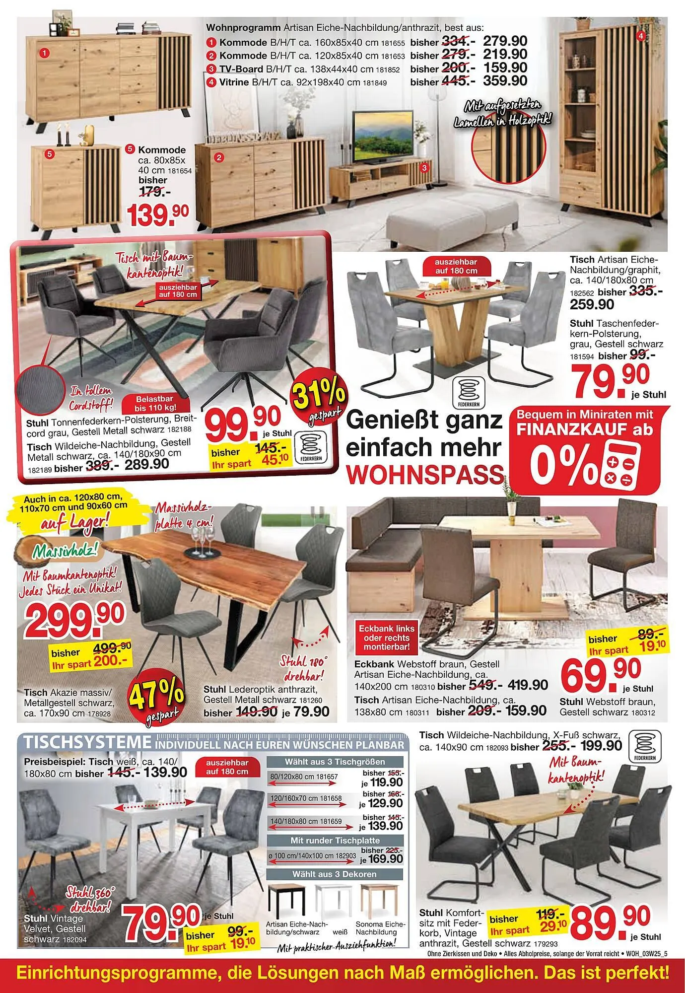 Wohnorama Prospekt von 26. März bis 28. März 2025 - Prospekt seite 5