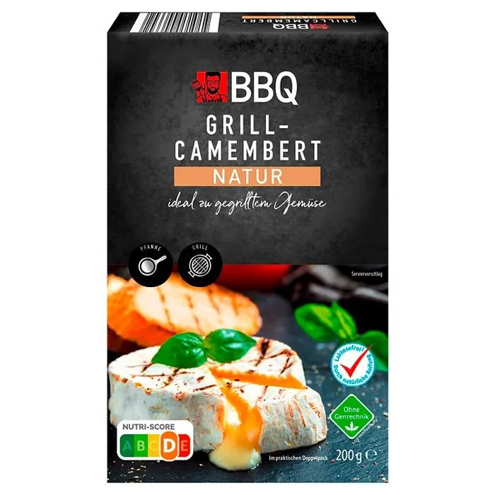 BBQ Brat- und Grillkäsetaler 200 g, Camembert