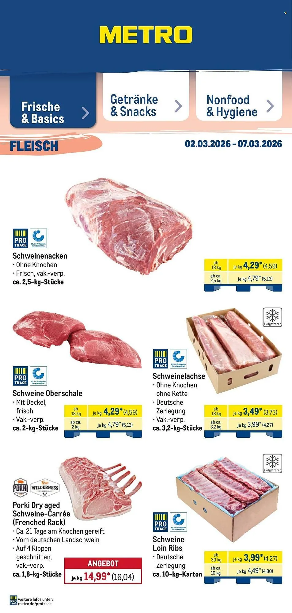 METRO Prospekt von 2. März bis 7. März 2026 - Prospekt seite 6