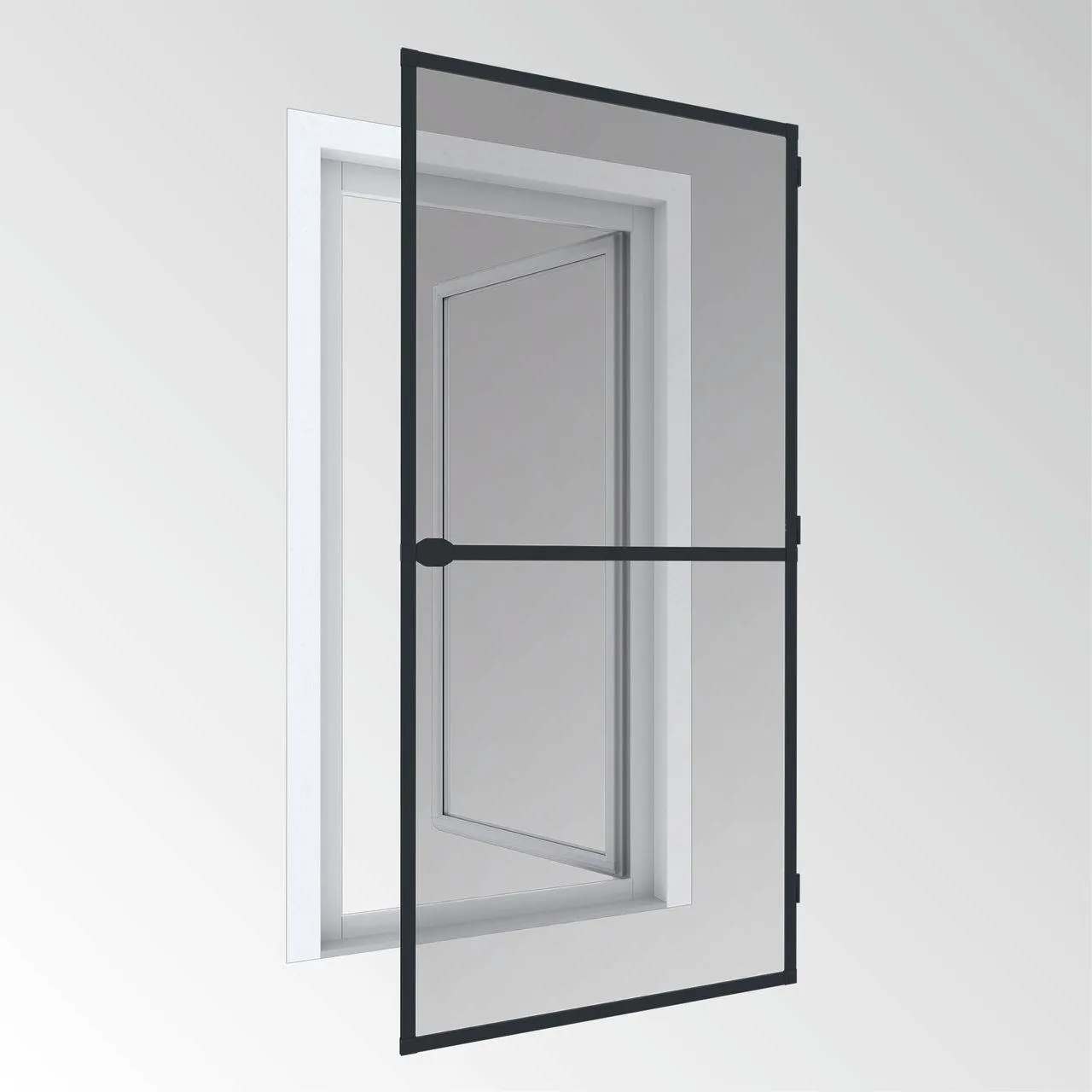 Insektenschutz -Tür 100x210cm Anthrazit