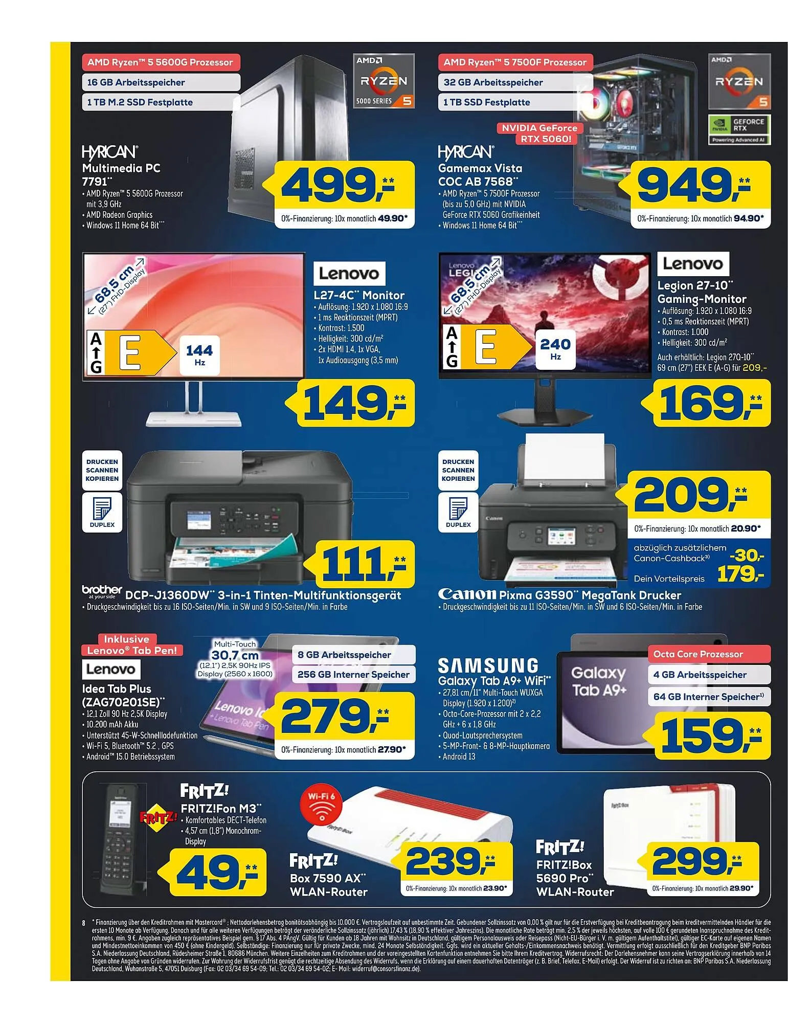 Euronics XXL Prospekt von 3. Dezember bis 9. Dezember 2025 - Prospekt seite 8