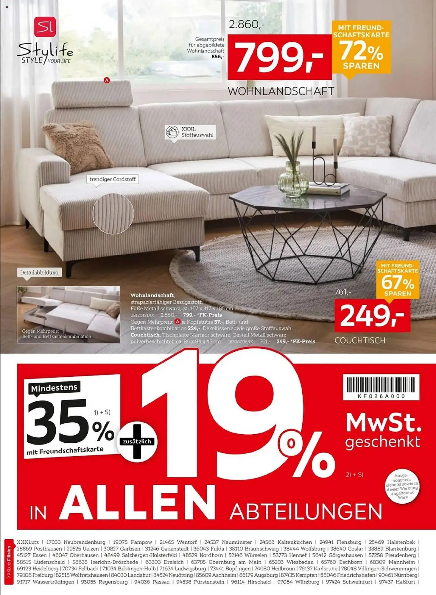 XXXLutz Prospekt von 8. Februar bis 22. Februar 2026 - Prospekt seite 2