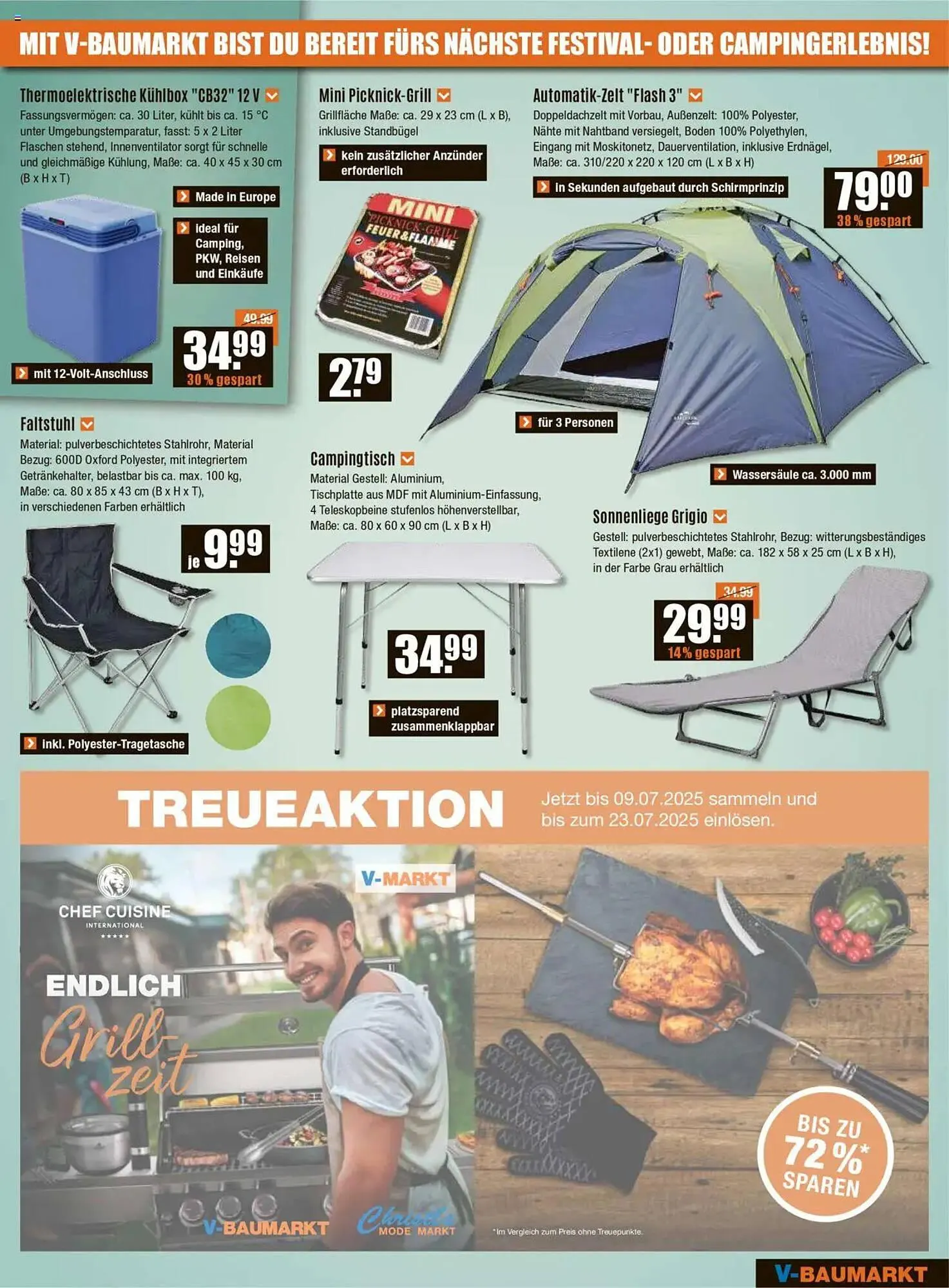V Baumarkt Prospekt von 5. Juni bis 11. Juni 2025 - Prospekt seite 3