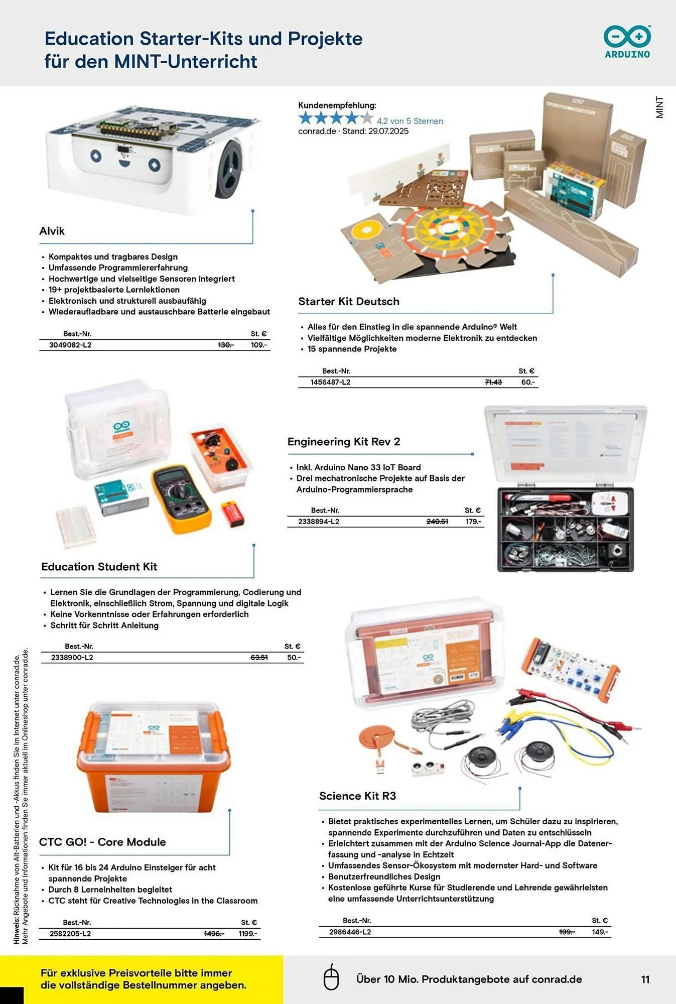 Conrad Prospekt von 25. September bis 31. Dezember 2025 - Prospekt seite 11