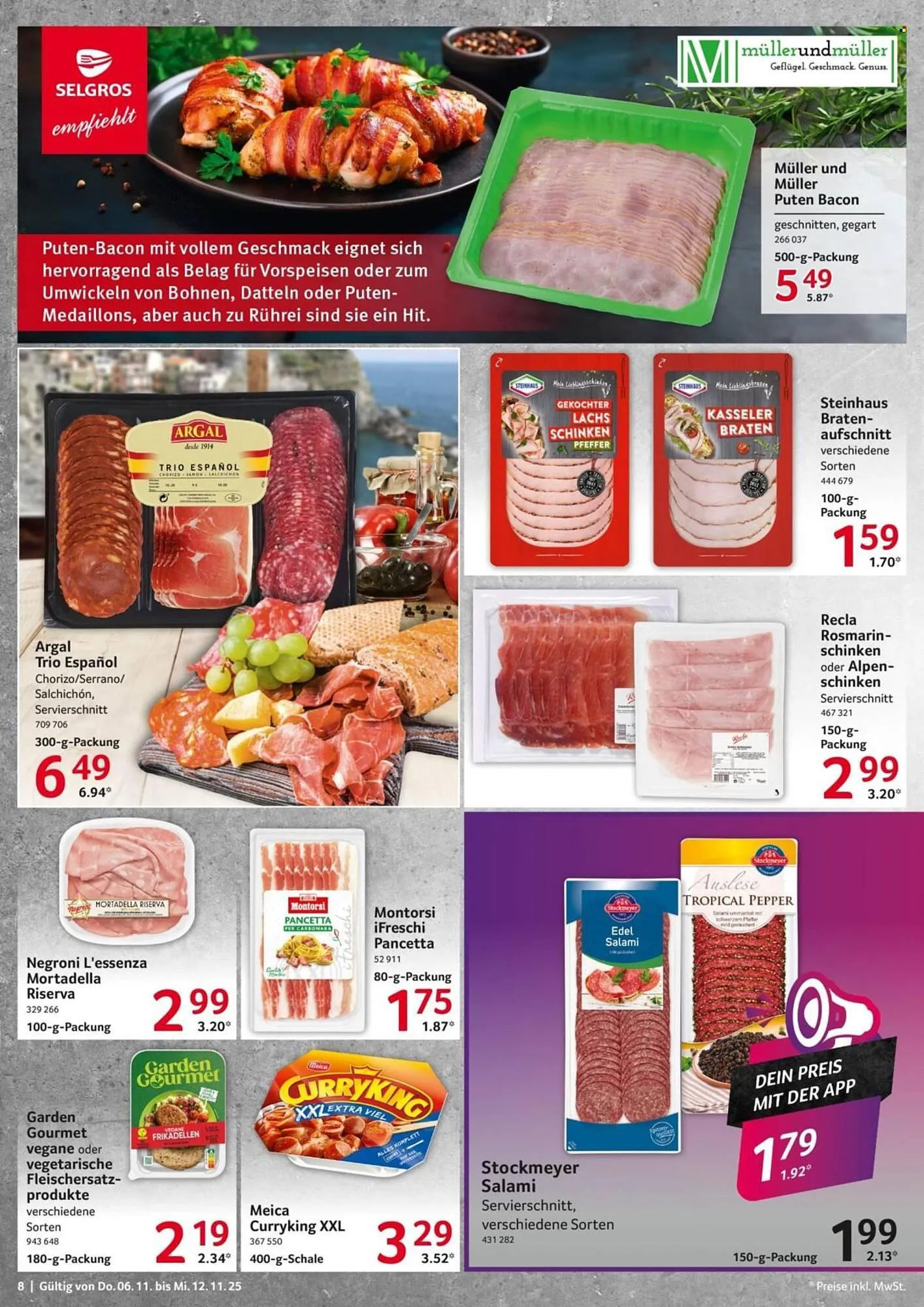 Selgros Prospekt von 6. November bis 12. November 2025 - Prospekt seite 8