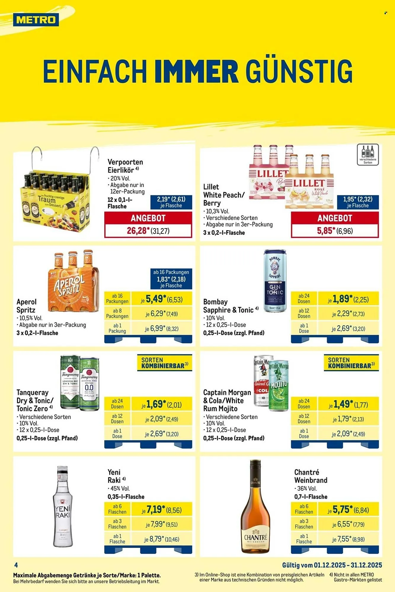 METRO Prospekt von 1. Dezember bis 31. Dezember 2025 - Prospekt seite 4