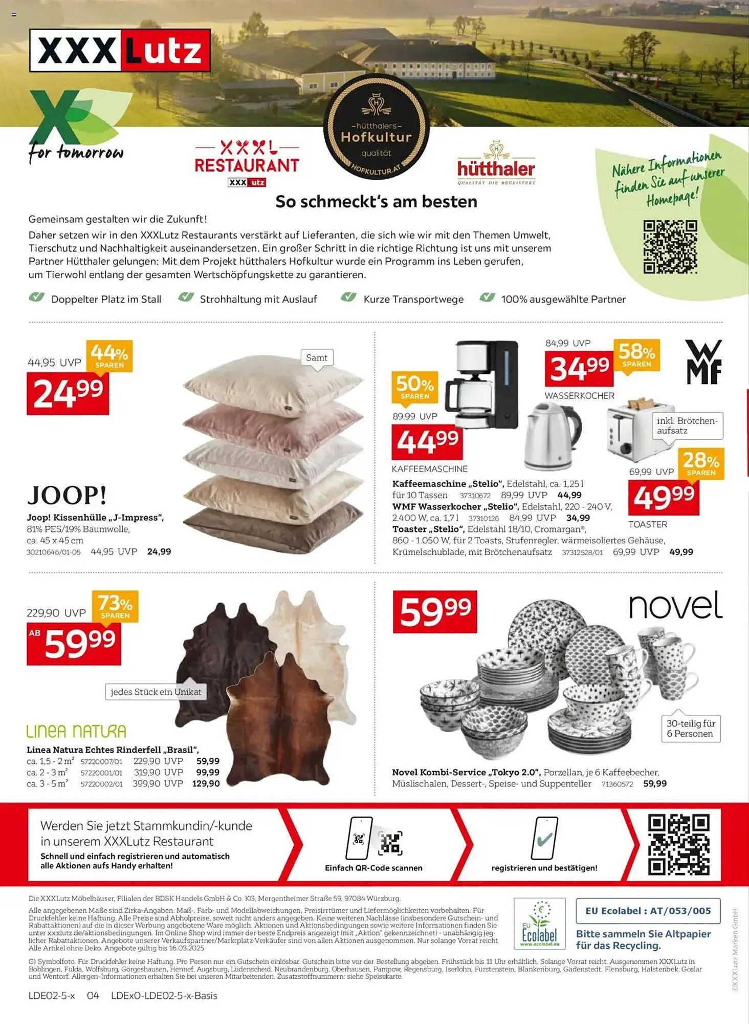 XXXLutz Prospekt von 20. Februar bis 15. März 2025 - Prospekt seite 12