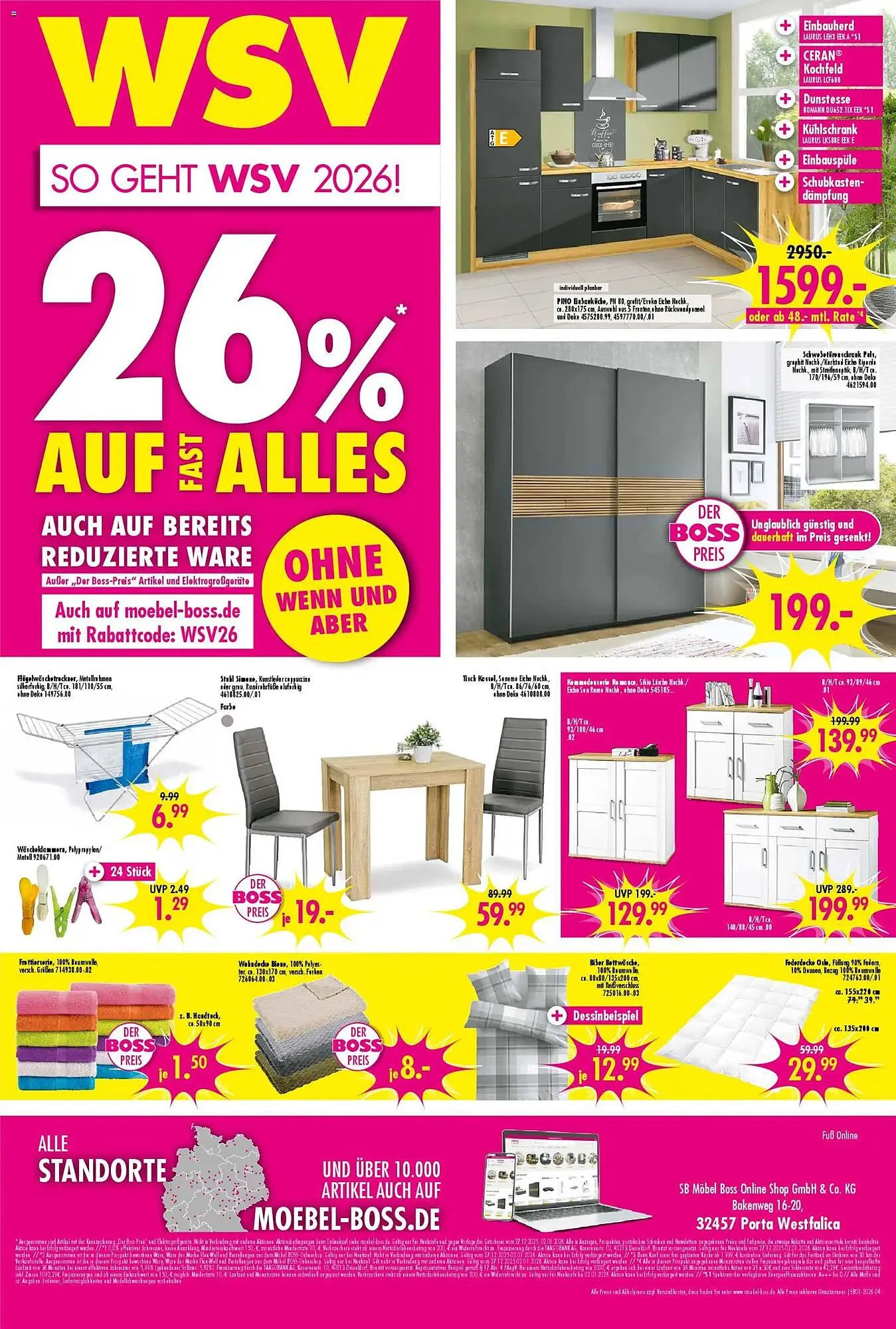 Möbel Boss Prospekt von 27. Dezember bis 2. Januar 2026 - Prospekt seite 4