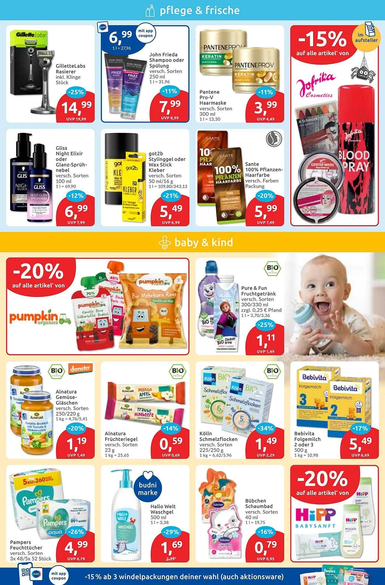 Budni Prospekt von 20. Oktober bis 25. Oktober 2025 - Prospekt seite 3