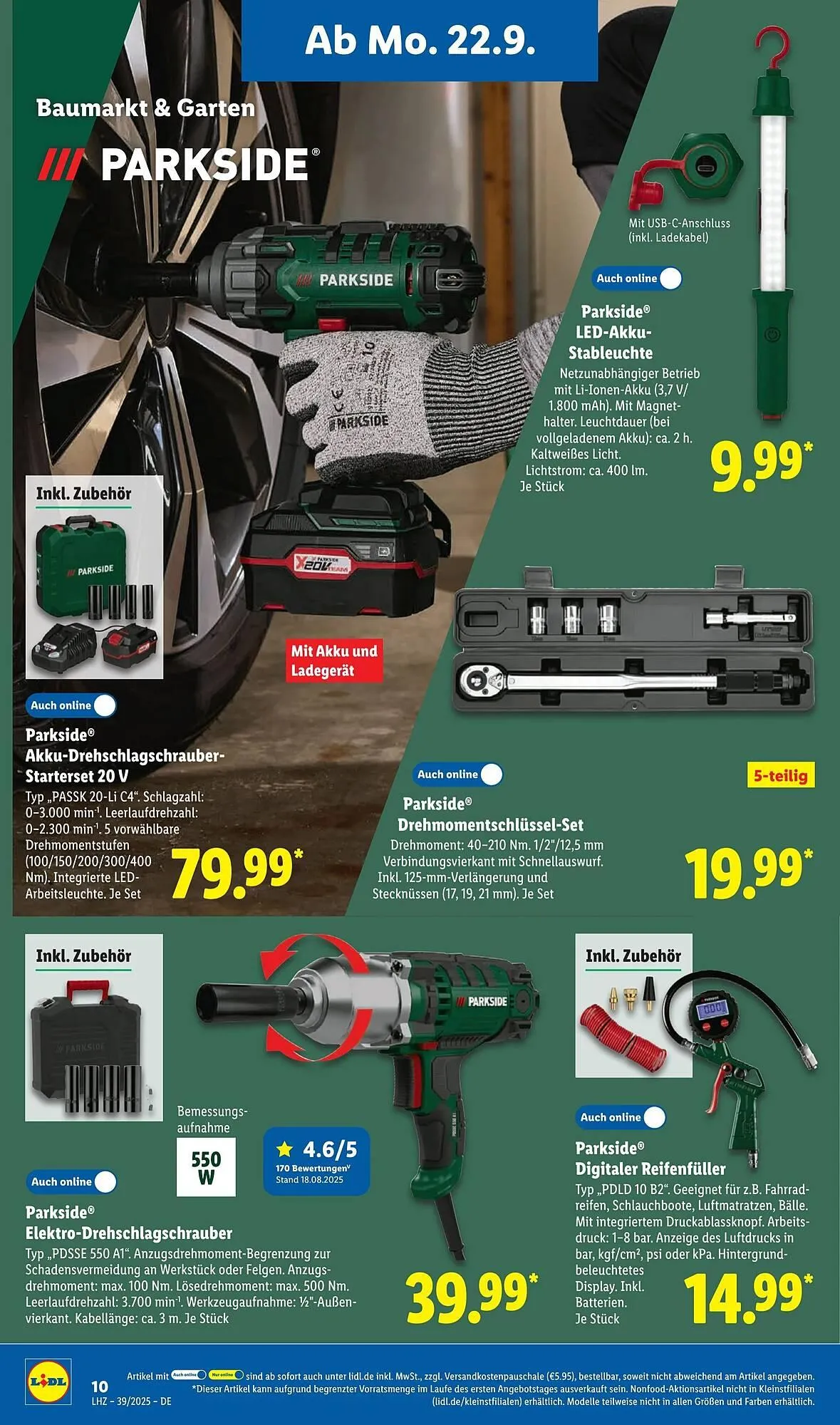 Lidl Prospekt von 22. September bis 28. September 2025 - Prospekt seite 18