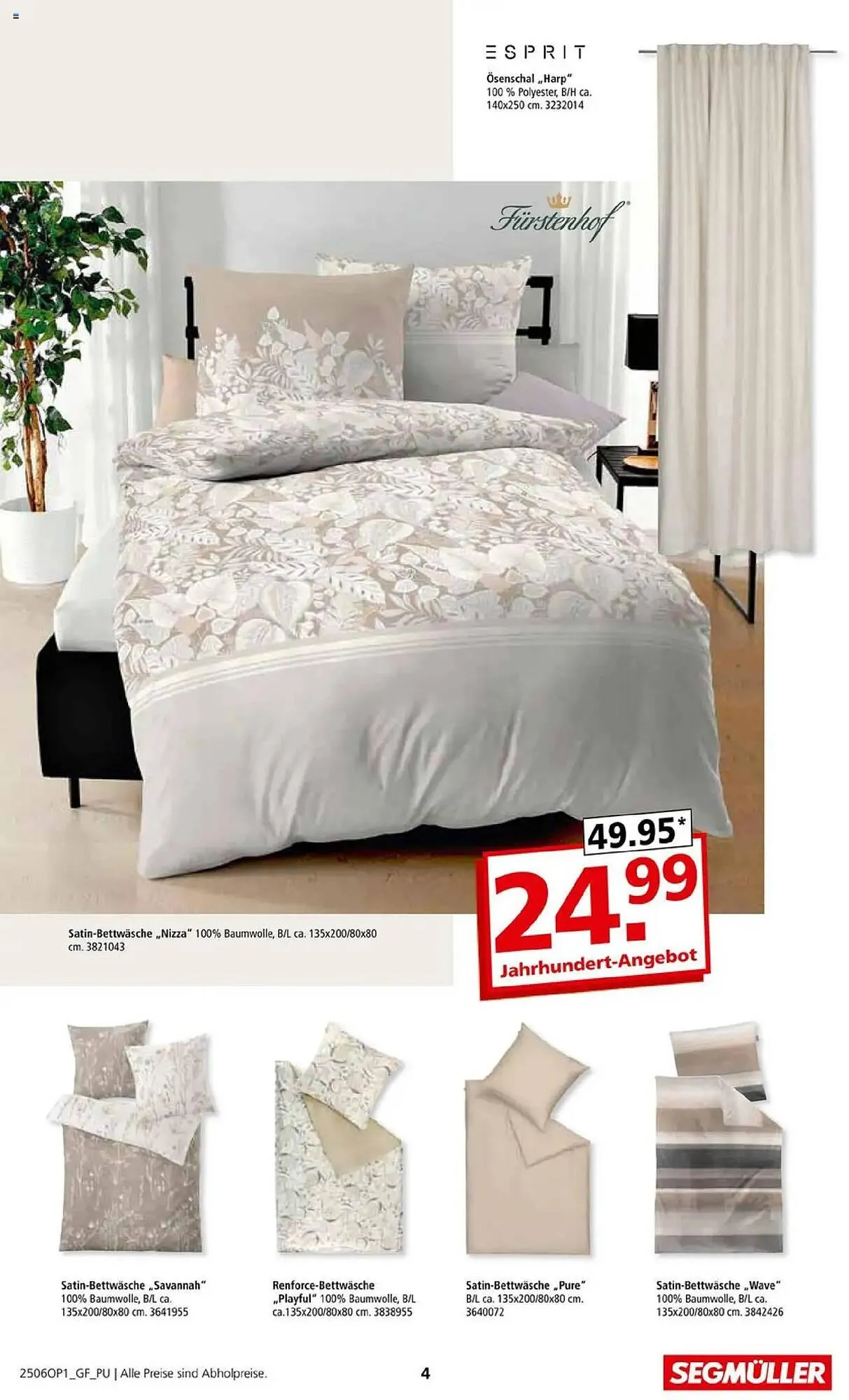 Segmüller Prospekt von 31. Mai bis 30. August 2025 - Prospekt seite 4