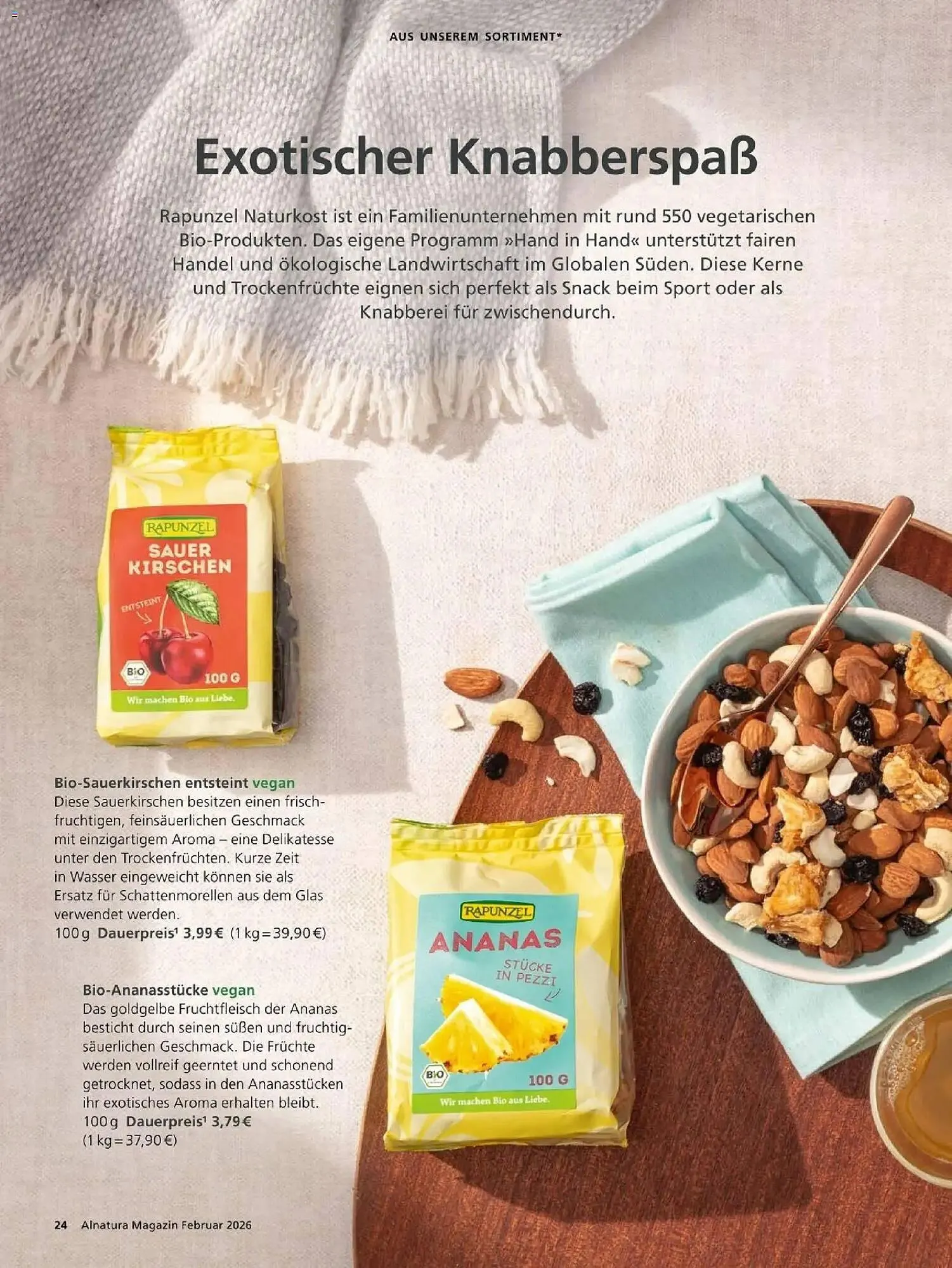Alnatura Prospekt von 1. Februar bis 28. Februar 2026 - Prospekt seite 24