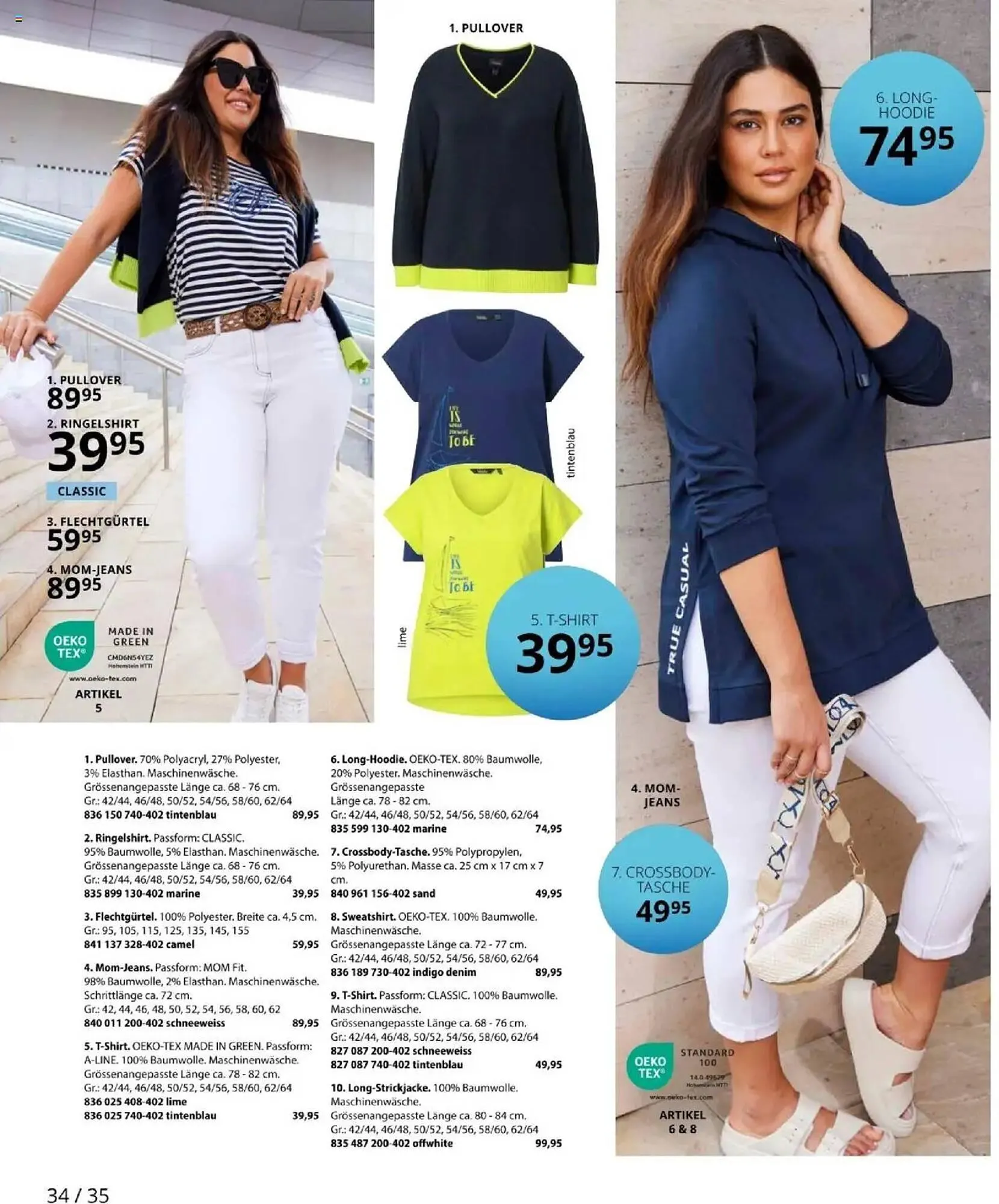 Ulla Popken Prospekt von 1. April bis 30. April 2025 - Prospekt seite 34