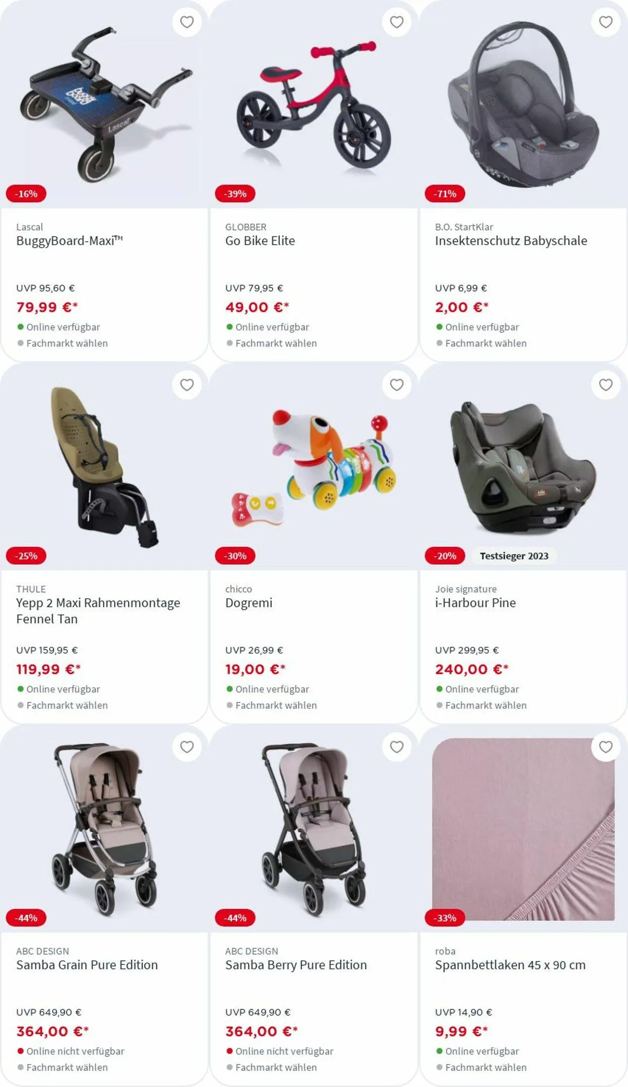 BabyOne Aktueller Prospekt von 10. März bis 16. März 2025 - Prospekt seite 79