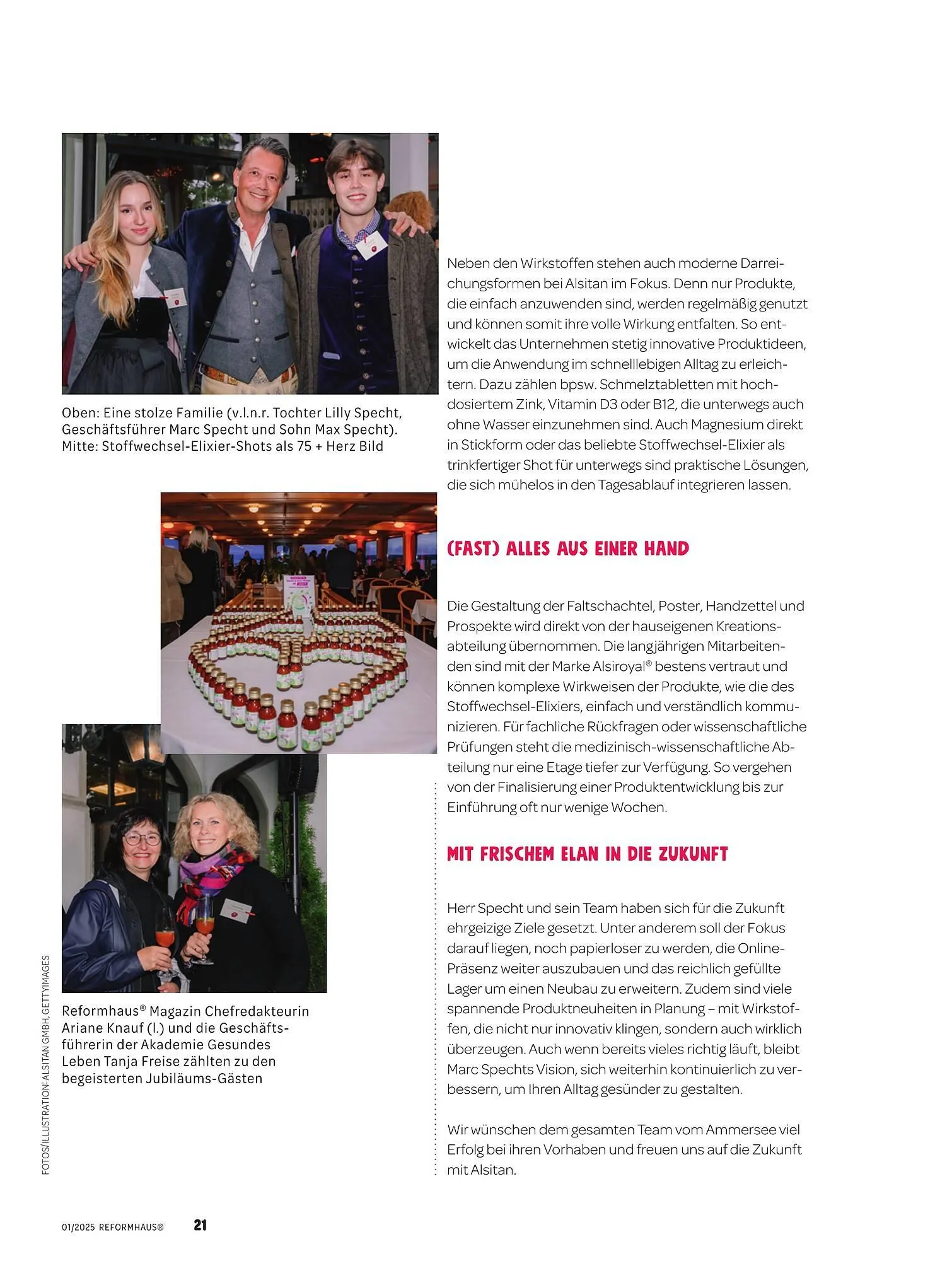 Reformhaus Prospekt von 1. Januar bis 31. Januar 2025 - Prospekt seite 21