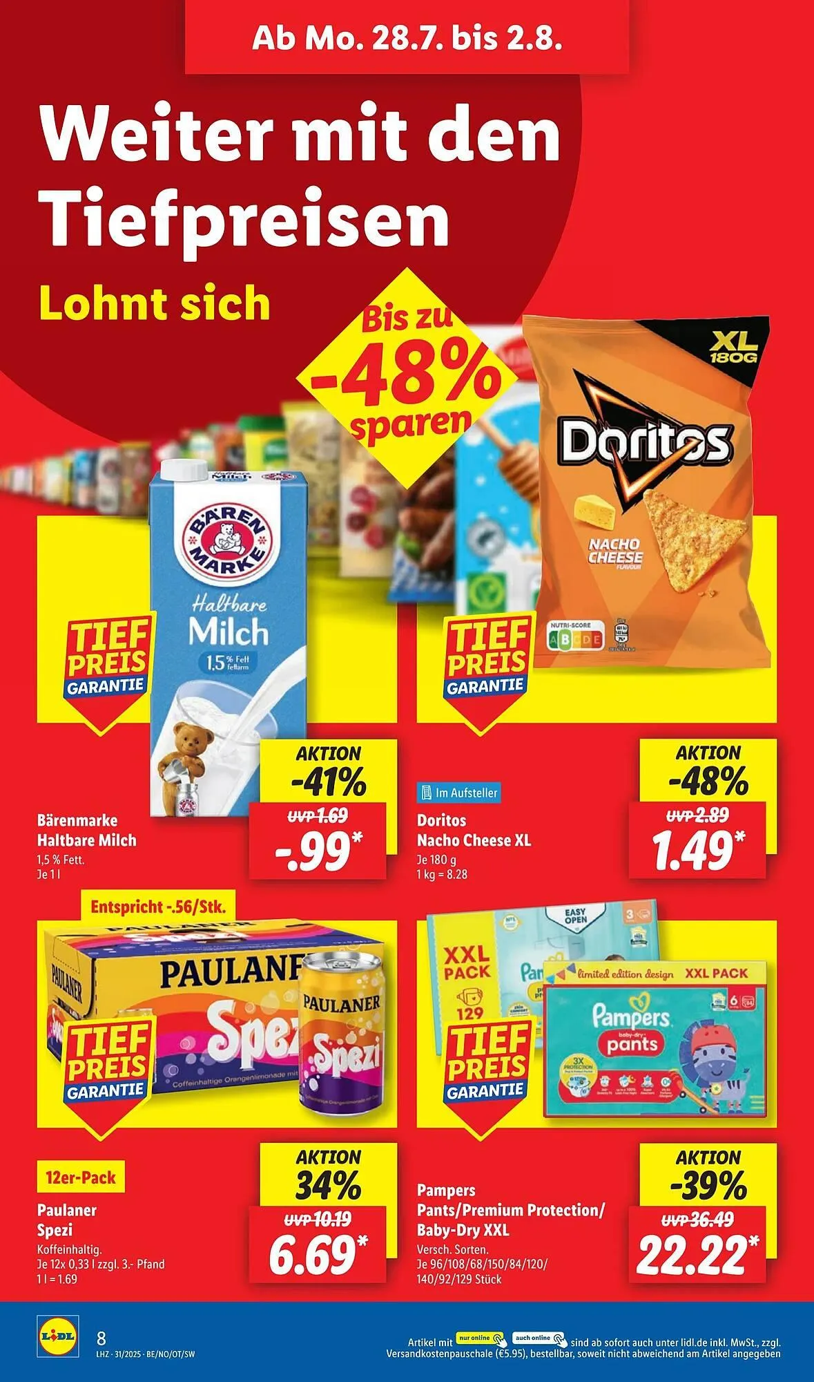 Lidl Prospekt von 28. Juli bis 3. August 2025 - Prospekt seite 14