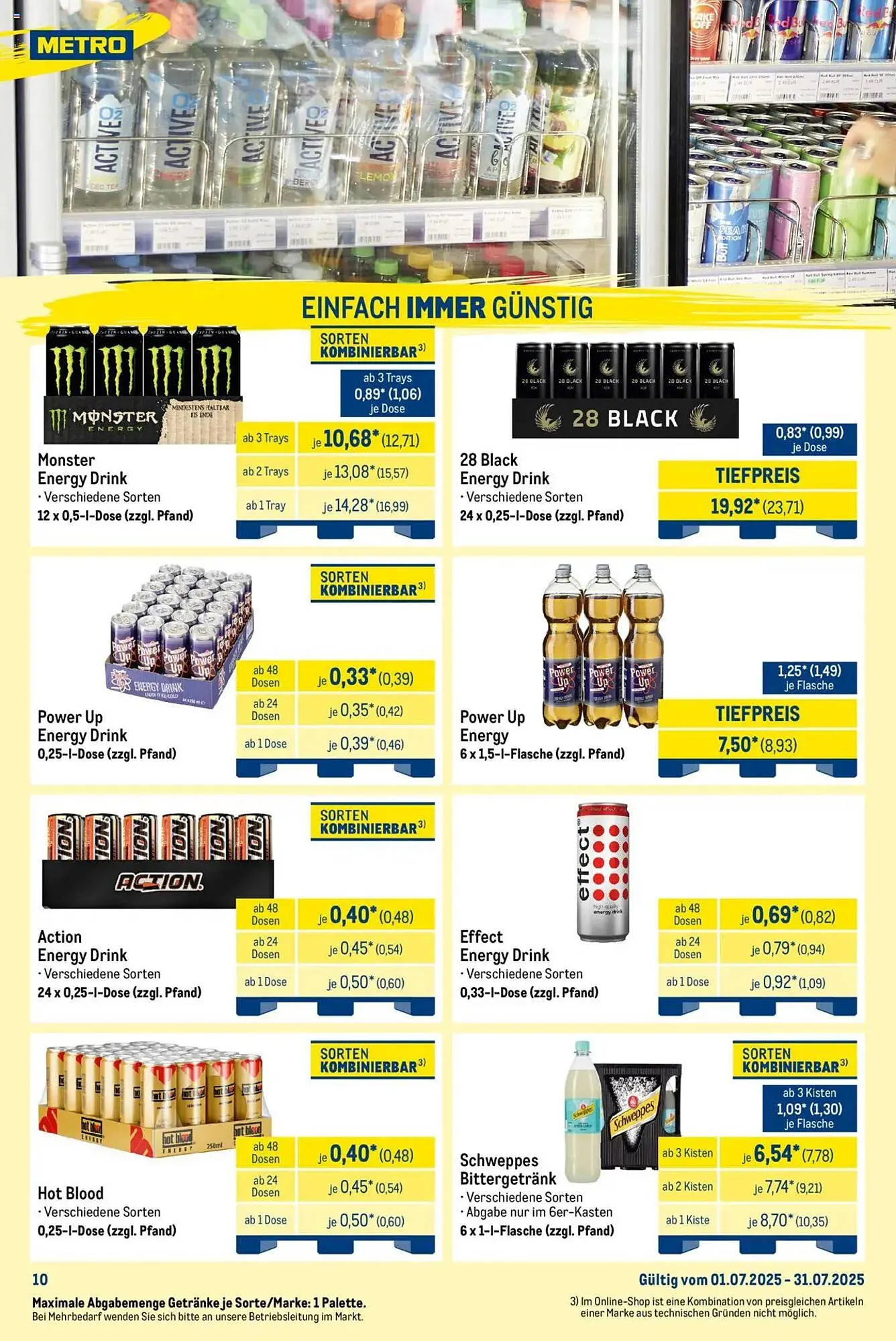 METRO Prospekt von 1. Juli bis 31. Juli 2025 - Prospekt seite 10
