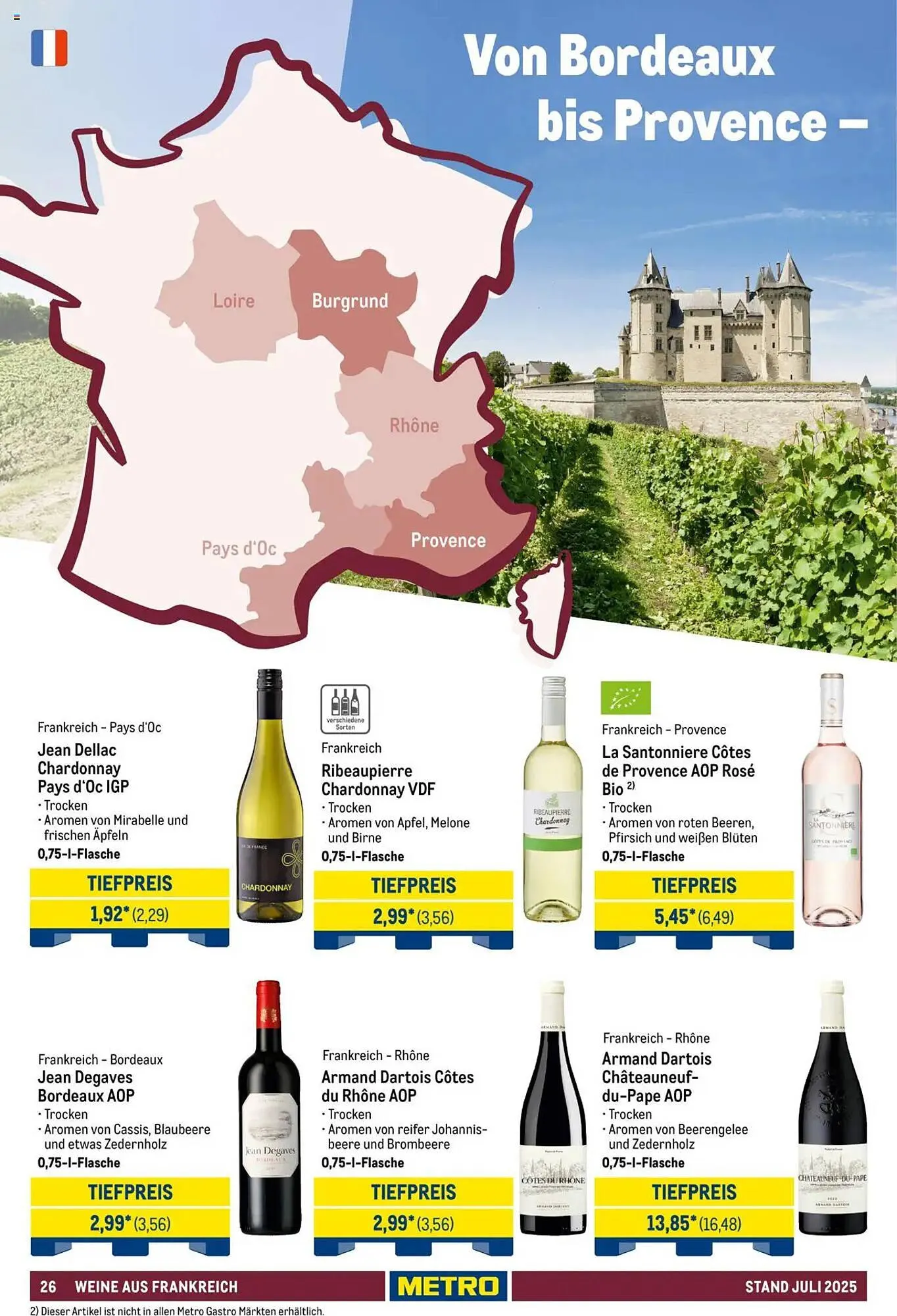 METRO Prospekt von 1. Juli bis 31. Juli 2025 - Prospekt seite 26