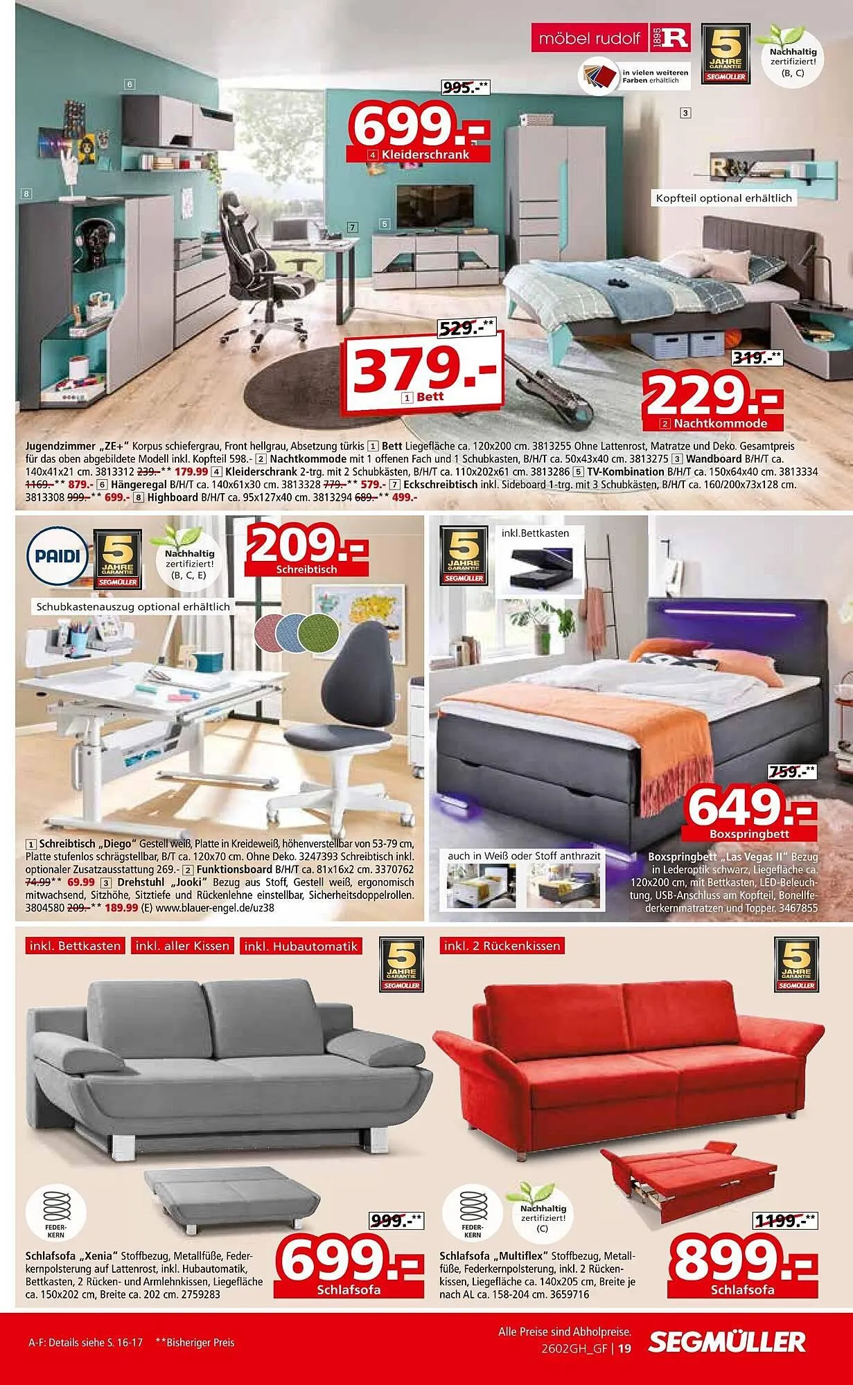 Segmüller Prospekt von 31. Januar bis 21. Februar 2026 - Prospekt seite 33