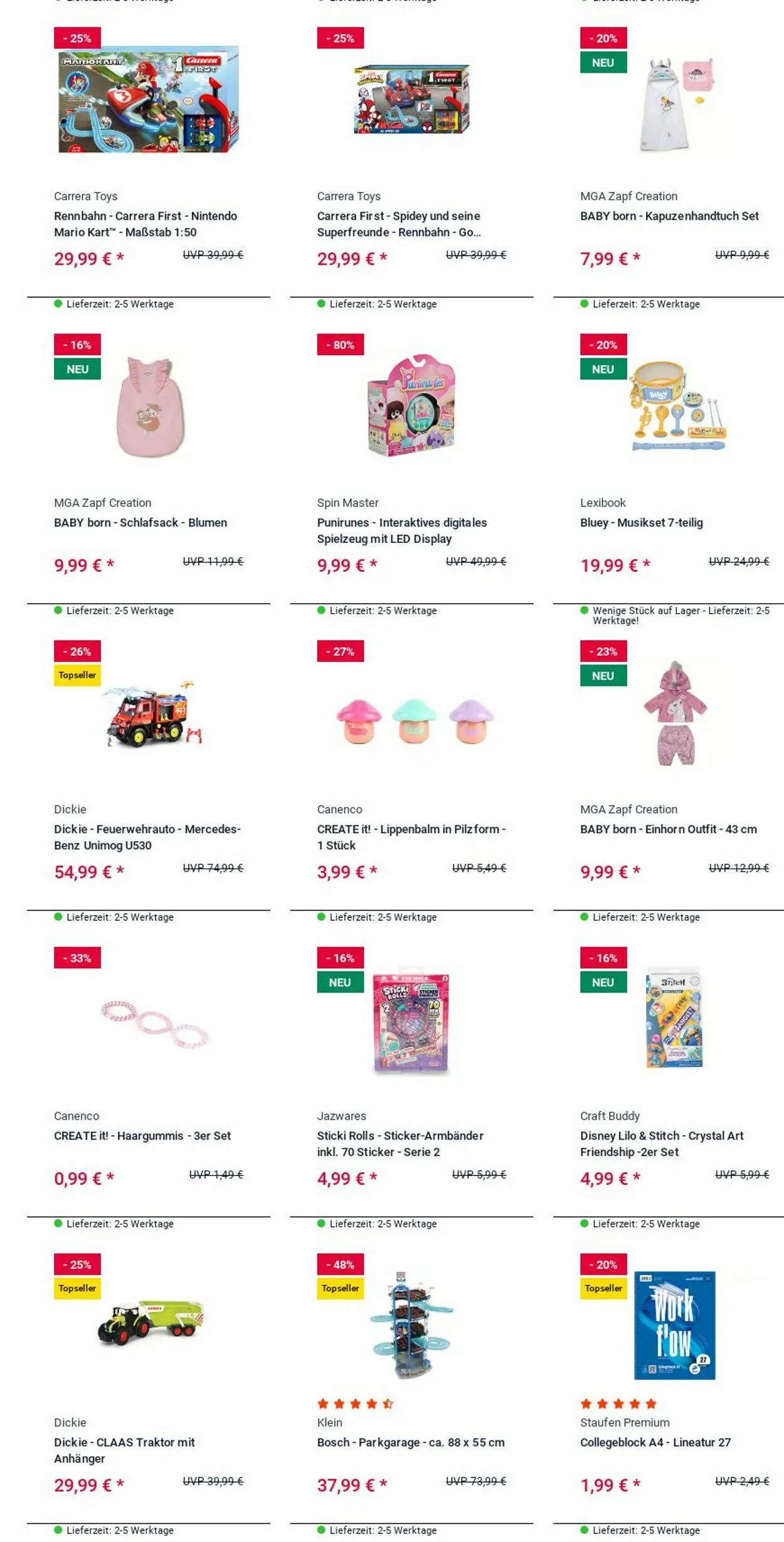 ROFU Kinderland Aktueller Prospekt von 15. Dezember bis 24. Dezember 2025 - Prospekt seite 33